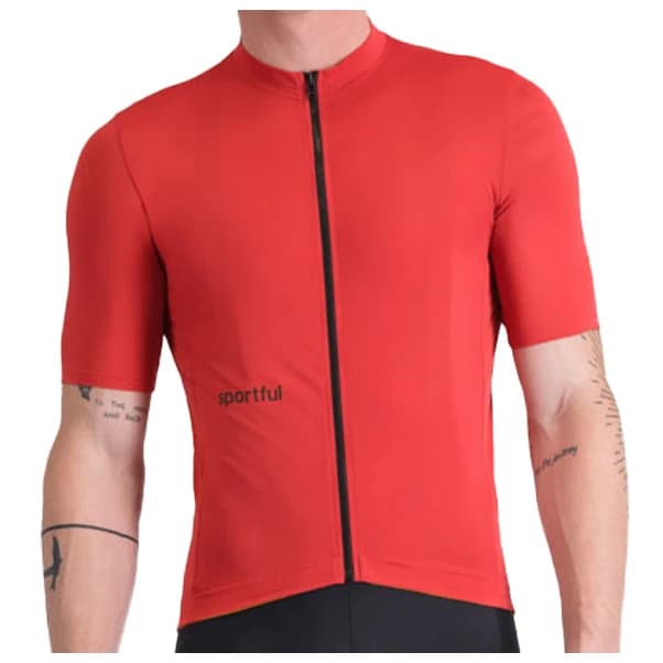 Мъжка фланелка с къс ръкав за колоездене Sportful Classic Jersey Cycling jersey - Phoenix Glow