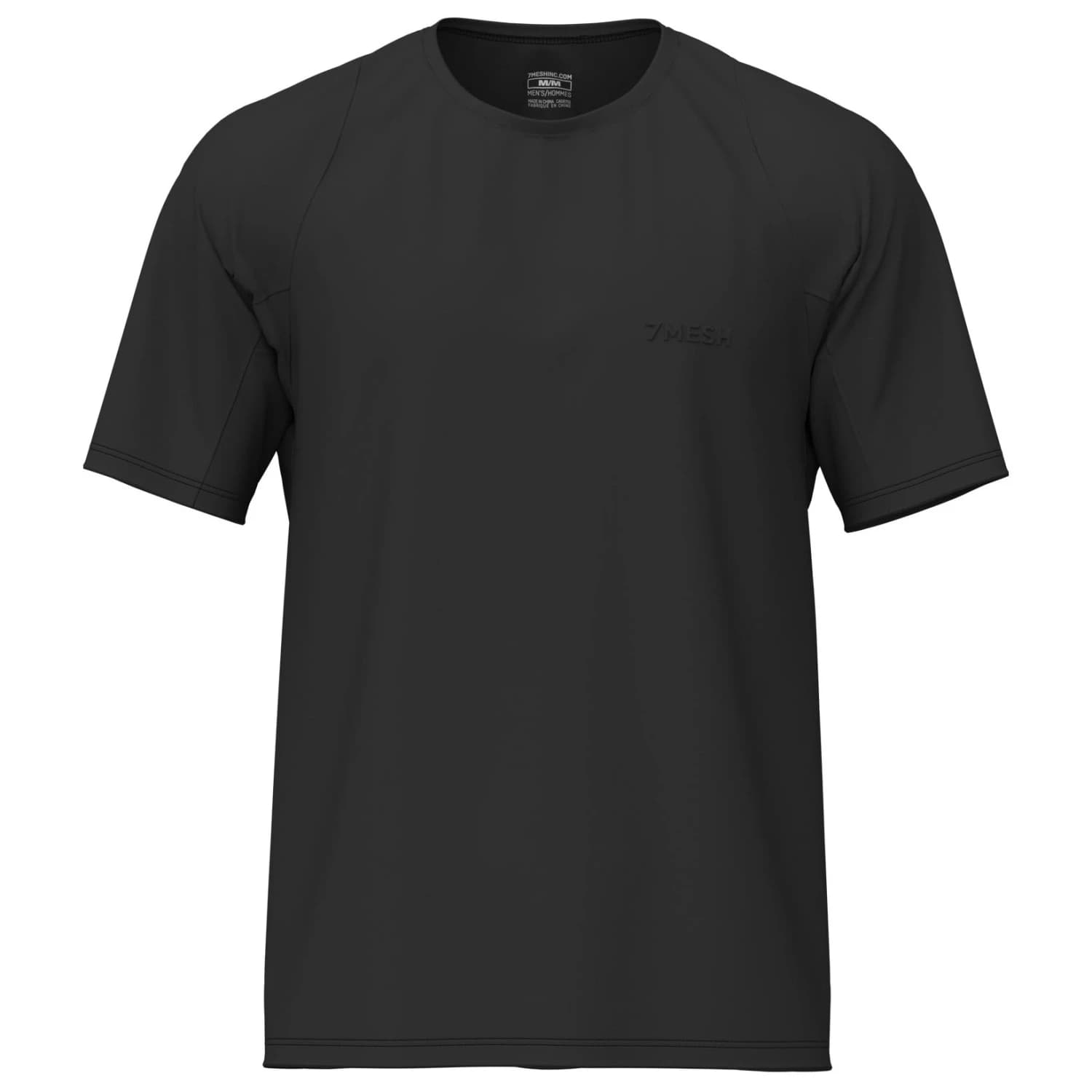 Мъжка фланелка с къс ръкав за колоездене 7mesh Atlas Shirt S/S Cycling jersey - Black
