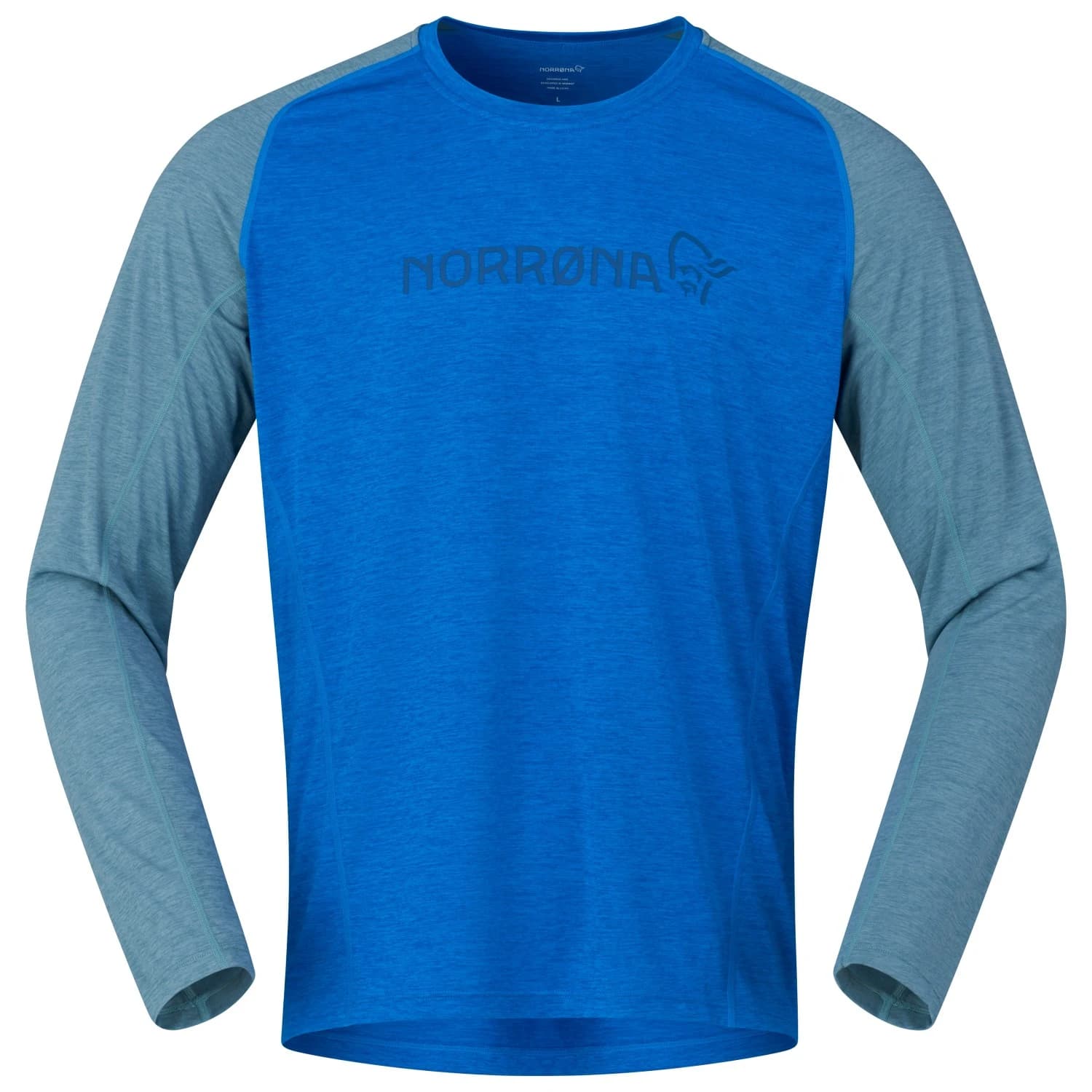 Мъжка фланелка с дълъг ръкав за колоездене Norrøna Fjørå Equaliser Lightweight Long Sleeve Cycling jersey - Skydiver