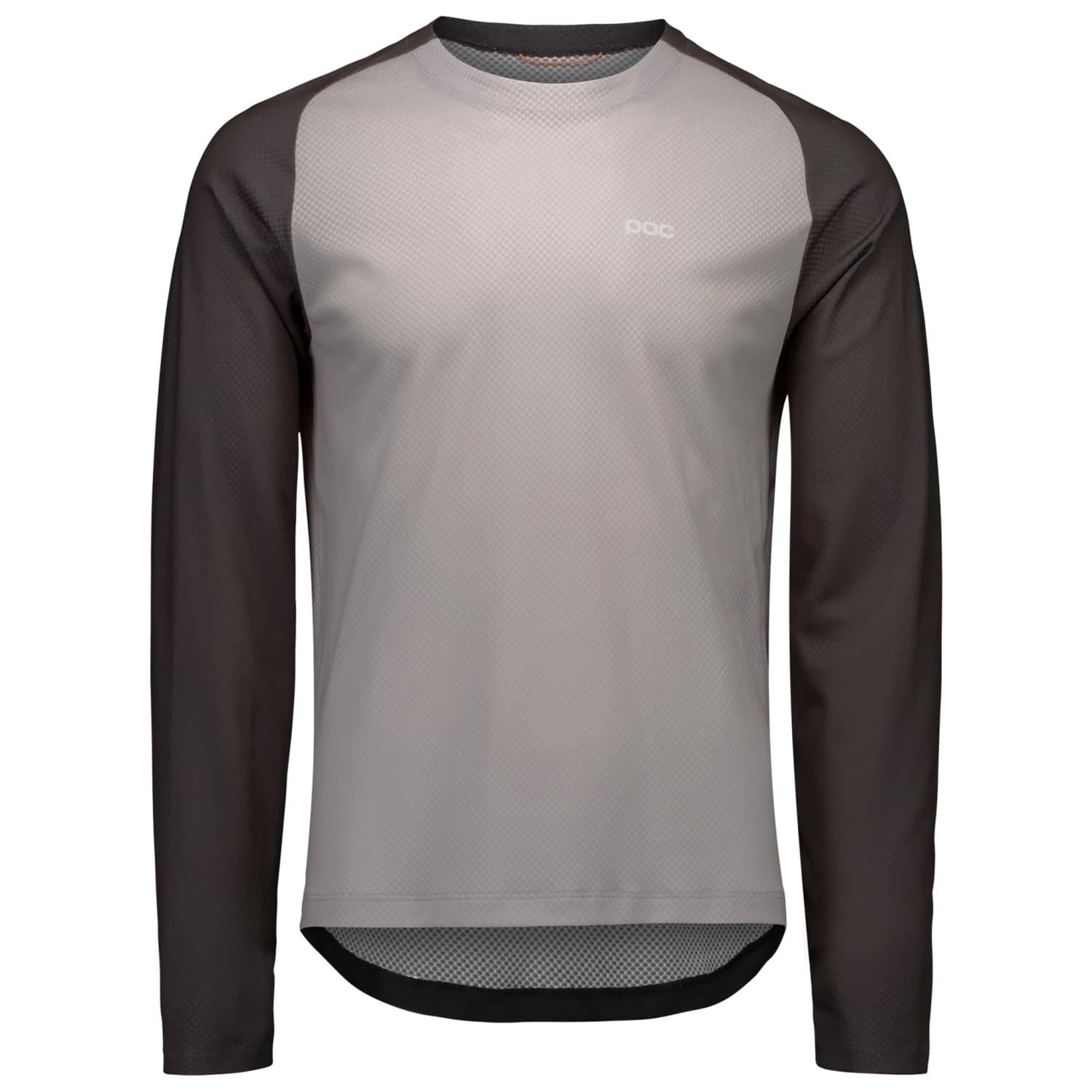 Мъжка фланелка с дълъг ръкав за колоездене POC Motion Air L/S Jersey Cycling jersey - Granite Grey