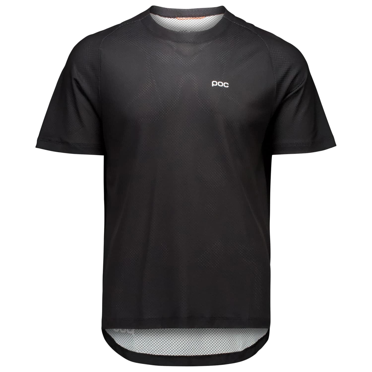 Мъжка фланелка с къс ръкав за колоездене POC Motion Air S/S Jersey Cycling jersey - Uranium Black