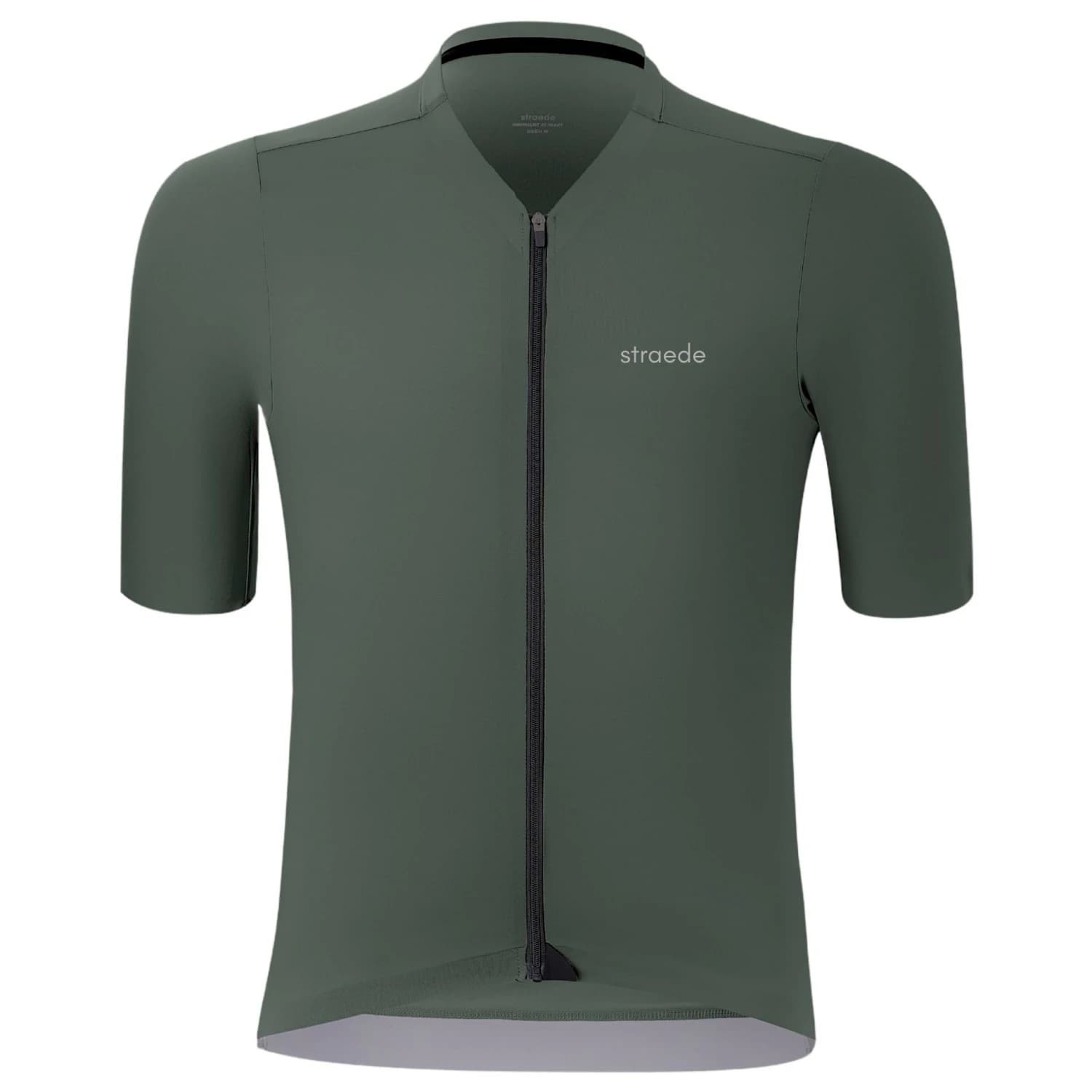Фланелка с къс ръкав за колоездене Straede Aerlig Jersey Cycling jersey - Forest
