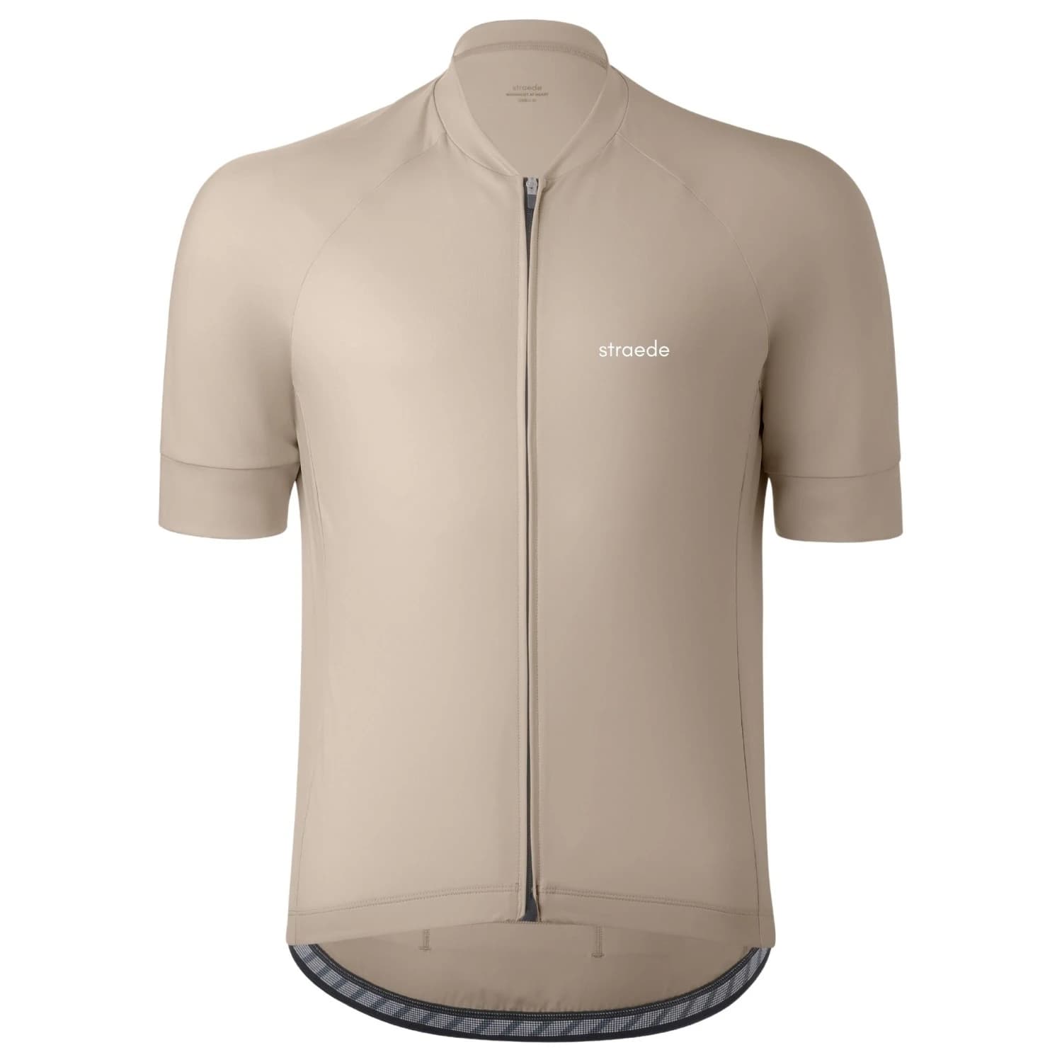 Мъжка фланелка с къс ръкав за колоездене straede Kaern Jersey Cycling jersey - Oak