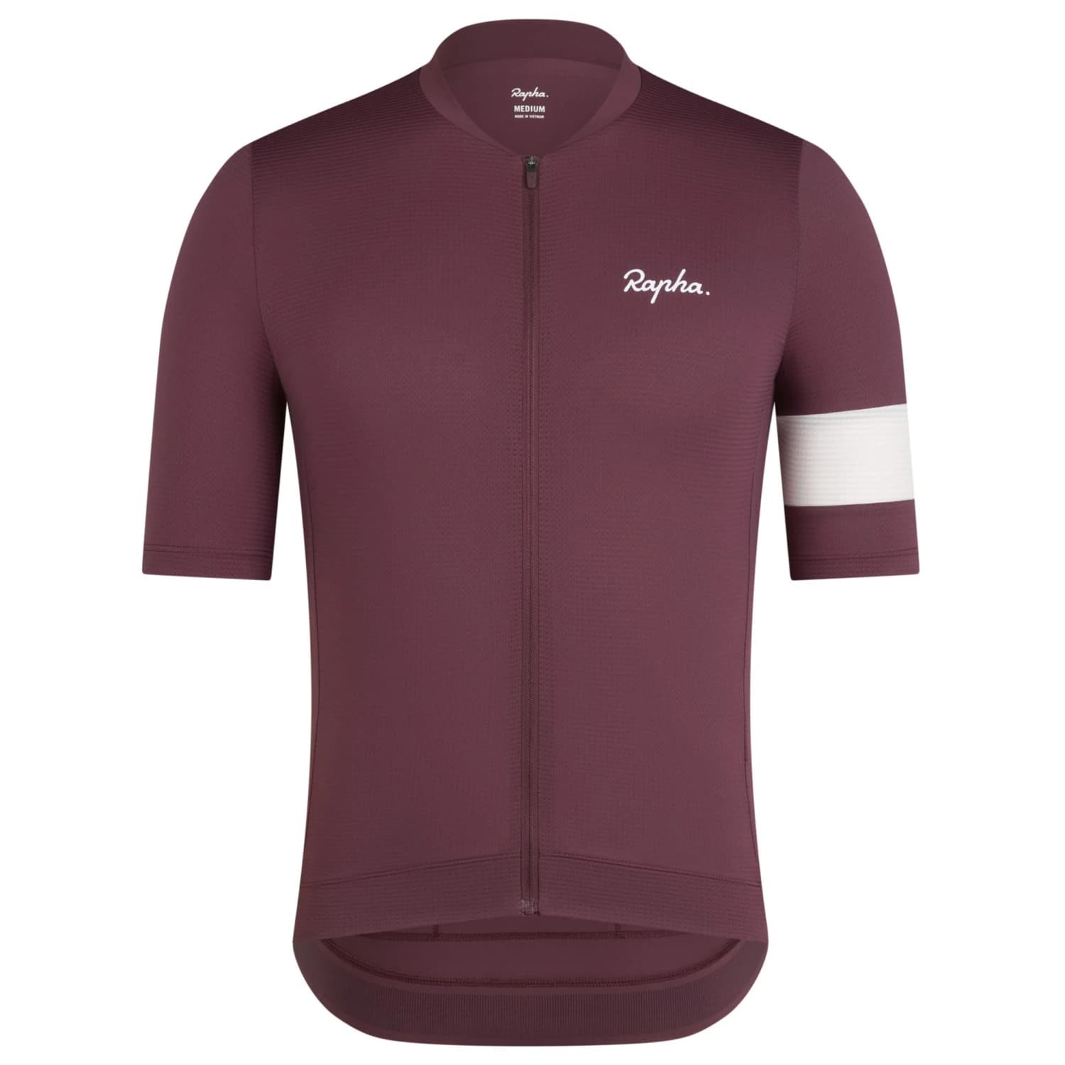 Мъжка фланелка с къс ръкав за колоездене Rapha Core Lightweight Jersey Cycling jersey - Huckleberry / White