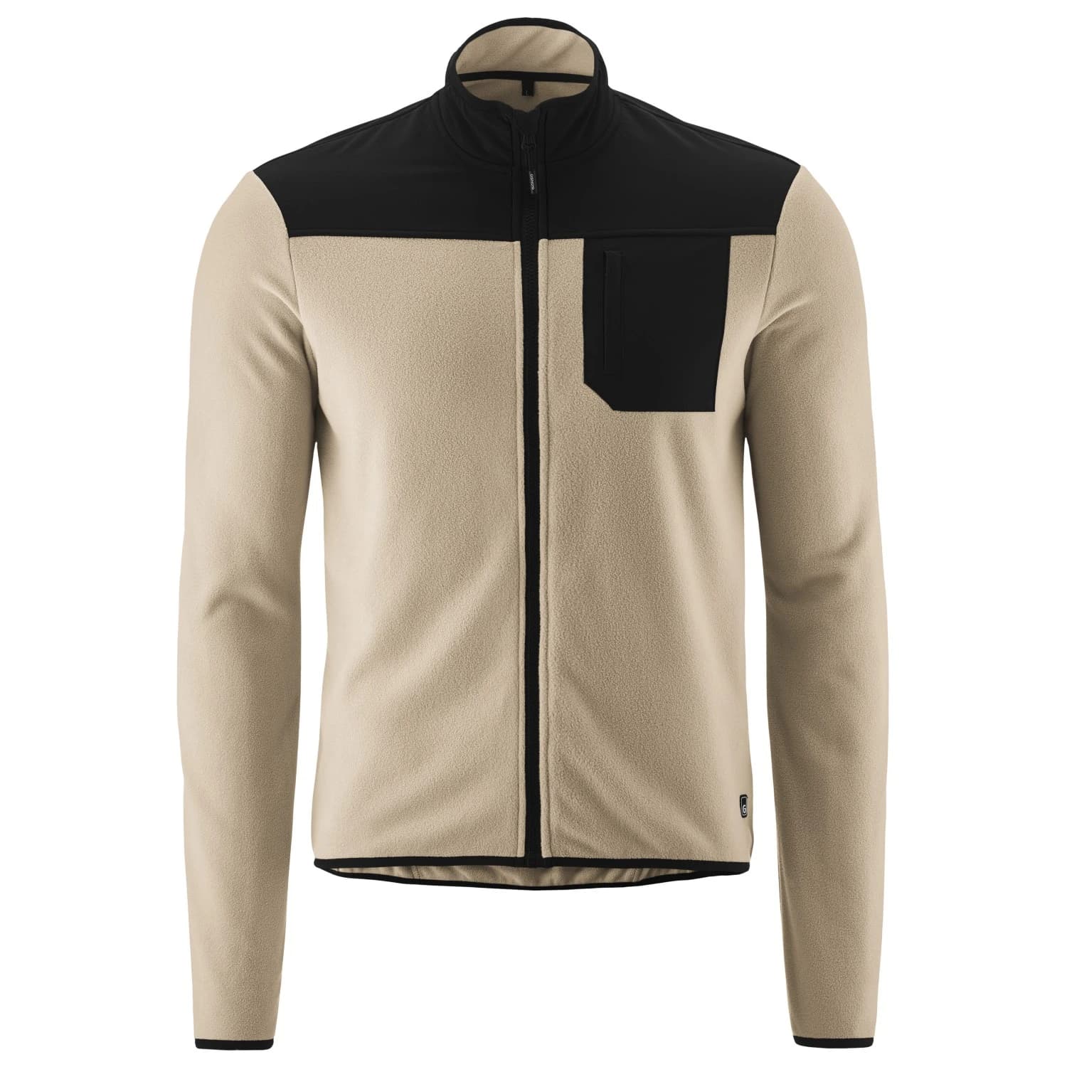 Фланелка с дълъг ръкав за колоездене Gonso Adventure Jersey Fleece Cycling jersey - Jonesboro Cream