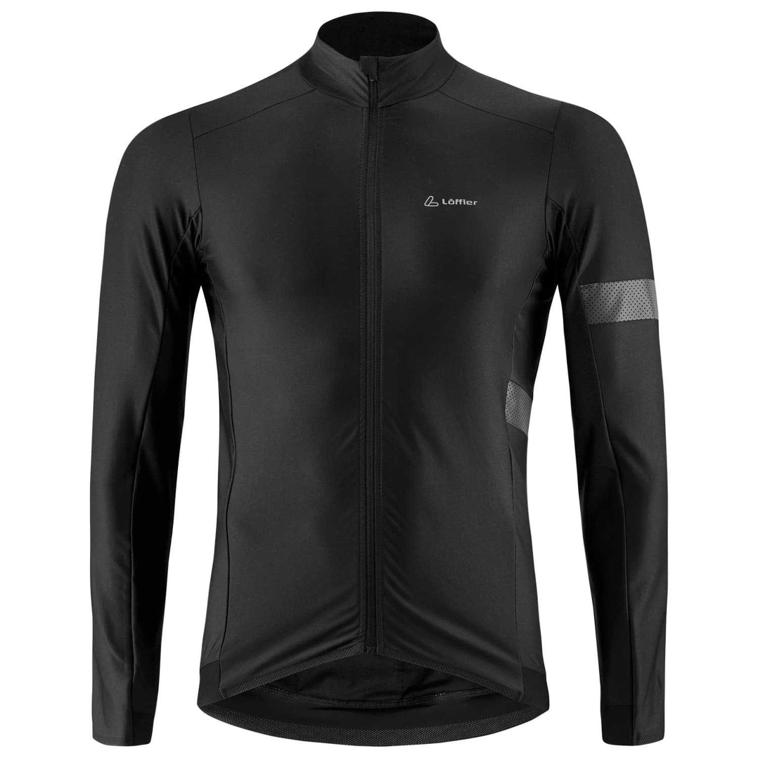 Мъжка фланелка с дълъг ръкав за колоездене Löffler Bike L/S Jersey Capitano Cycling jersey - Black