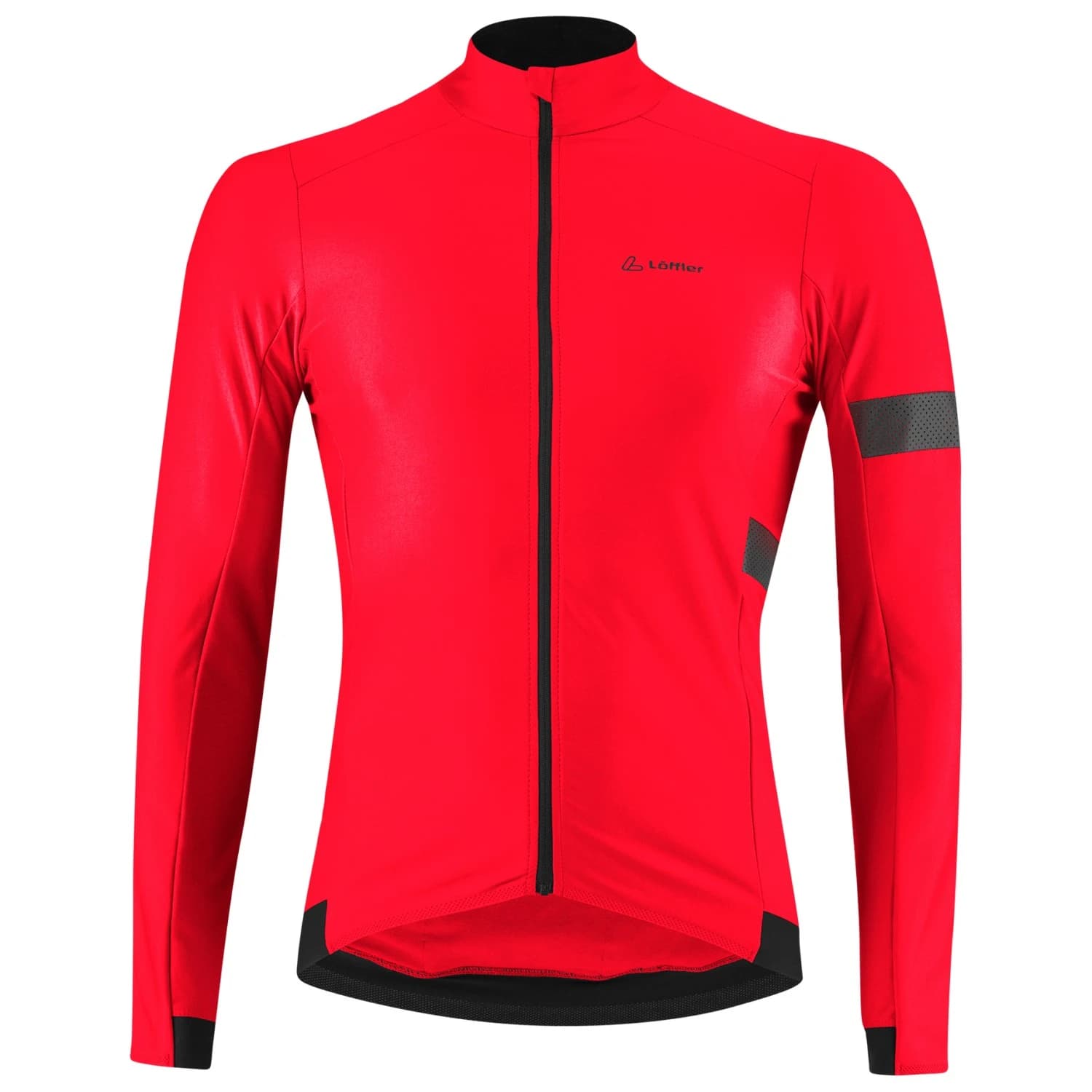 Мъжка фланелка с дълъг ръкав за колоездене Löffler Bike L/S Jersey Capitano Cycling jersey - Red