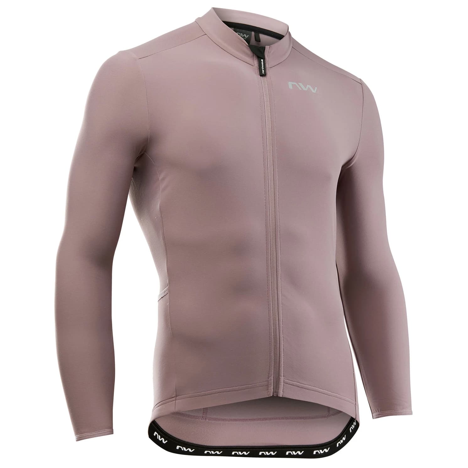 Фланелка с дълъг ръкав за колоездене Northwave Fahrenheit Jersey Cycling jersey - Petra Pink