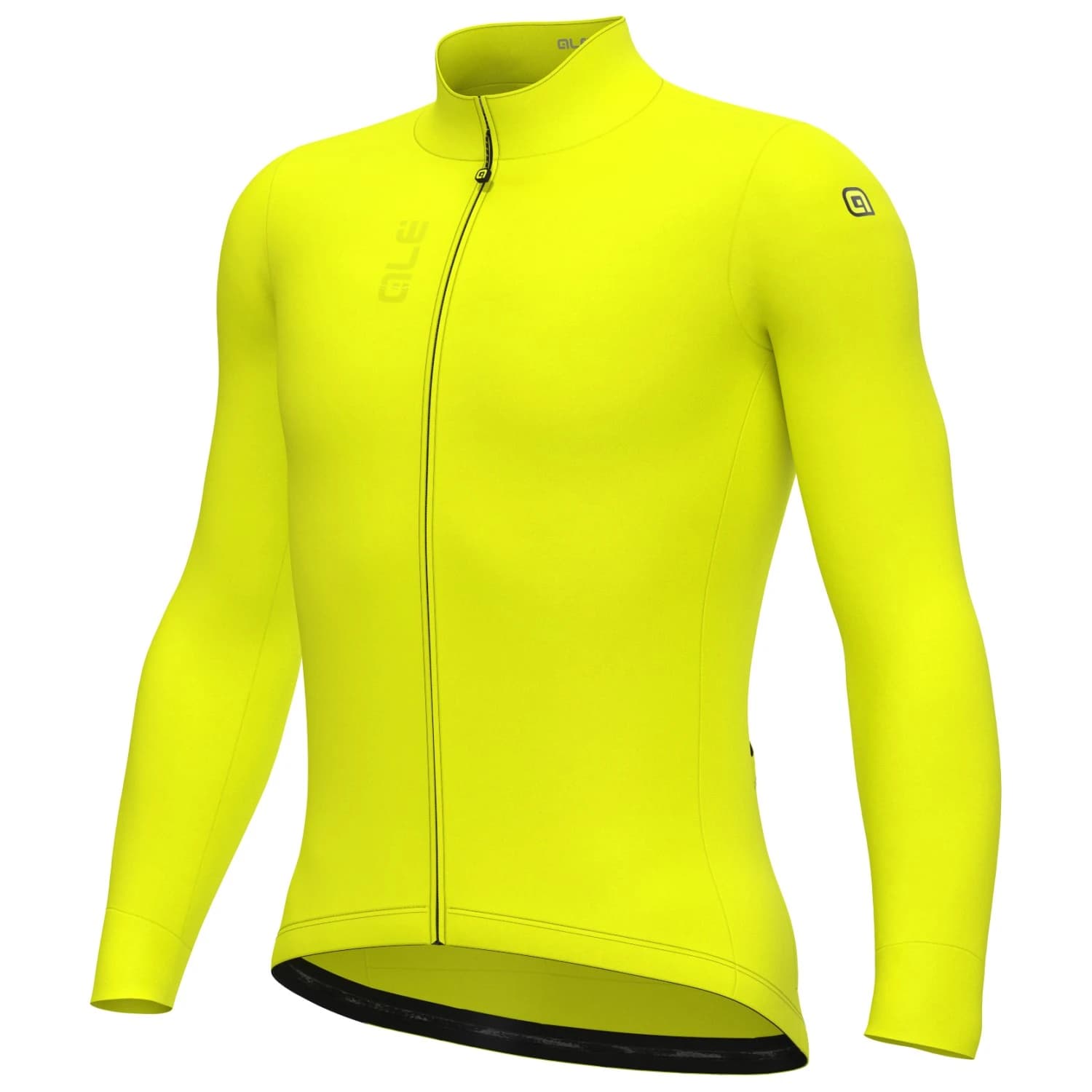 Мъжка фланелка с дълъг ръкав за колоездене Alé Pragma Fondo 3.0 L/S Jersey Cycling jersey - Fluo Yellow