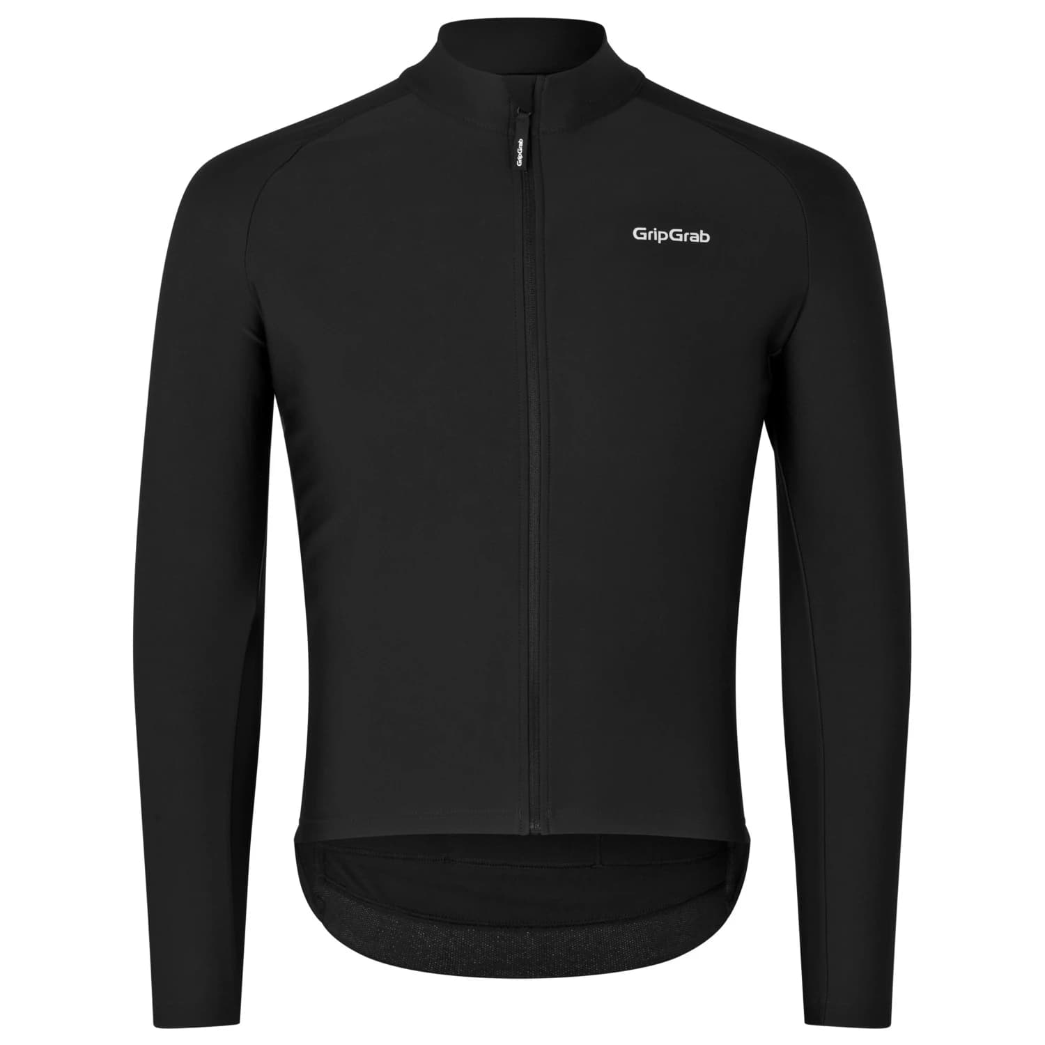 Фланелка с дълъг ръкав за колоездене GripGrab PACR Thermal Long Sleeve Jersey Cycling jersey - Black