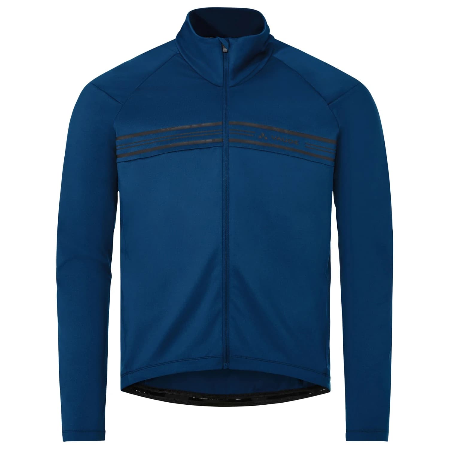Мъжка фланелка с дълъг ръкав за колоездене Vaude Posta L/S Tricot II Cycling jersey - Everest Blue