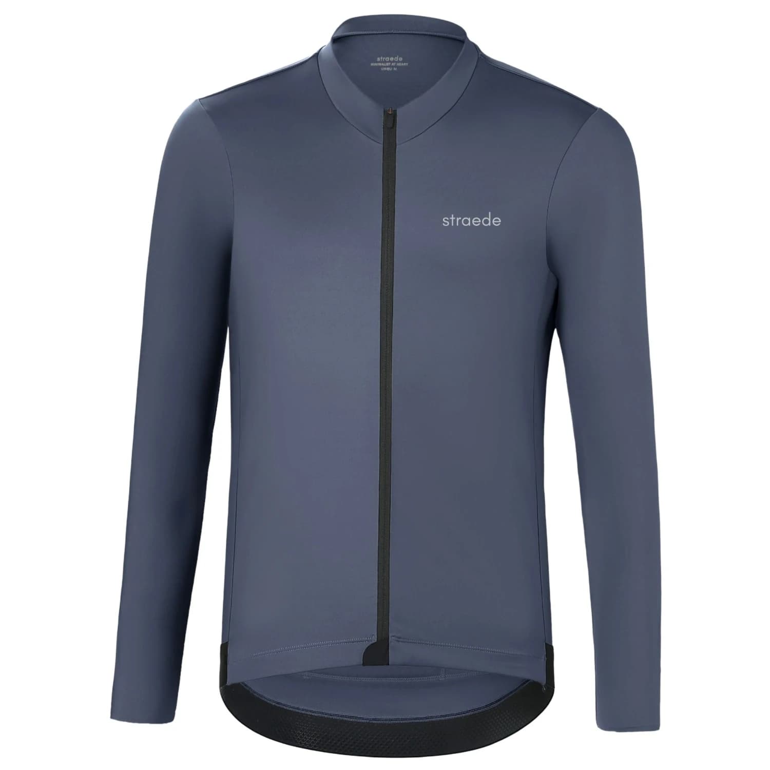 Фланелка с дълъг ръкав за колоездене straede Aerlig Longsleeve Cycling jersey - Dusted Blue