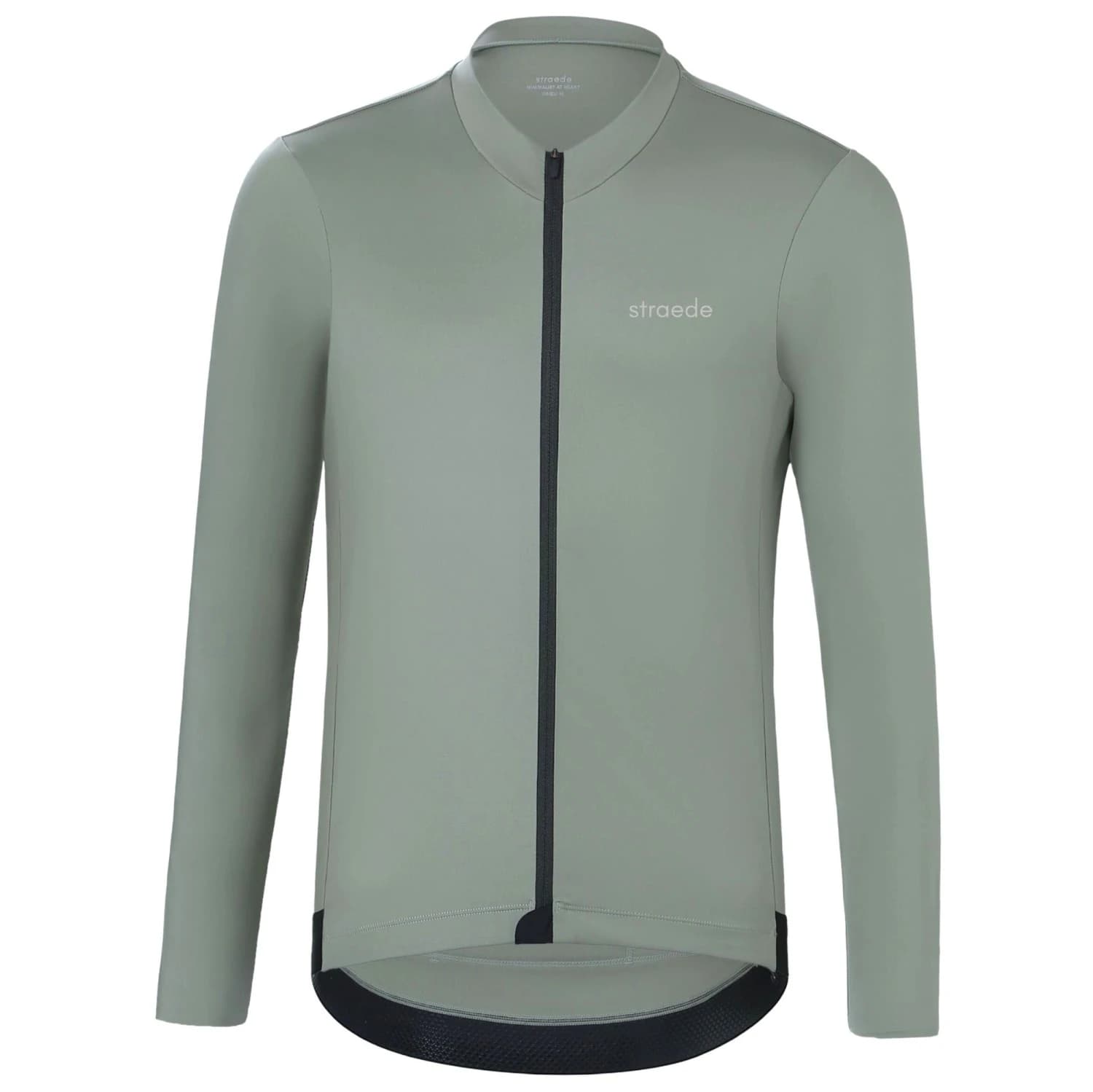 Фланелка с дълъг ръкав за колоездене Straede Aerlig Longsleeve Cycling jersey - Sage