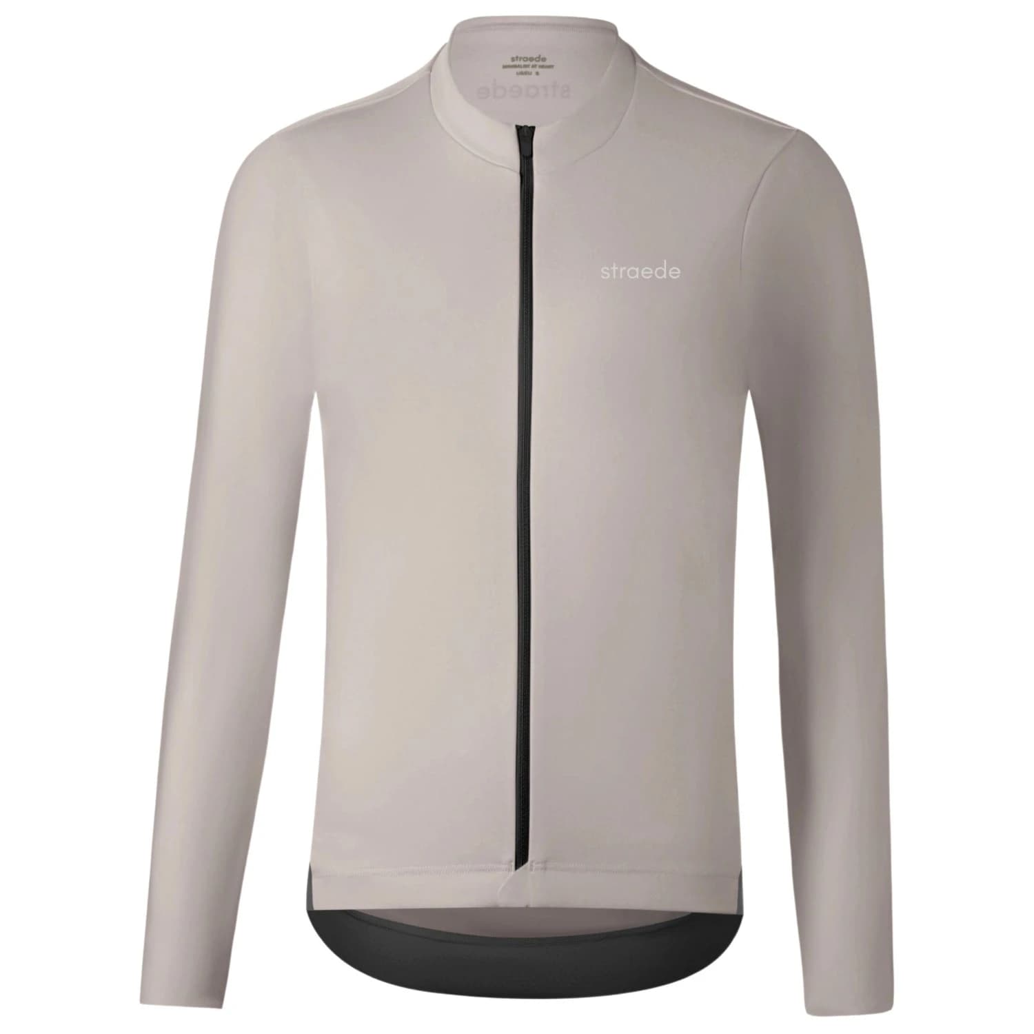 Фланелка с дълъг ръкав за колоездене Straede Aerlig Longsleeve Cycling jersey - Stone