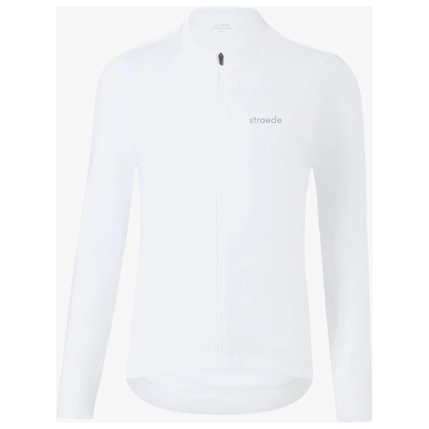 Фланелка с дълъг ръкав за колоездене straede Aerlig Longsleeve Cycling jersey - White