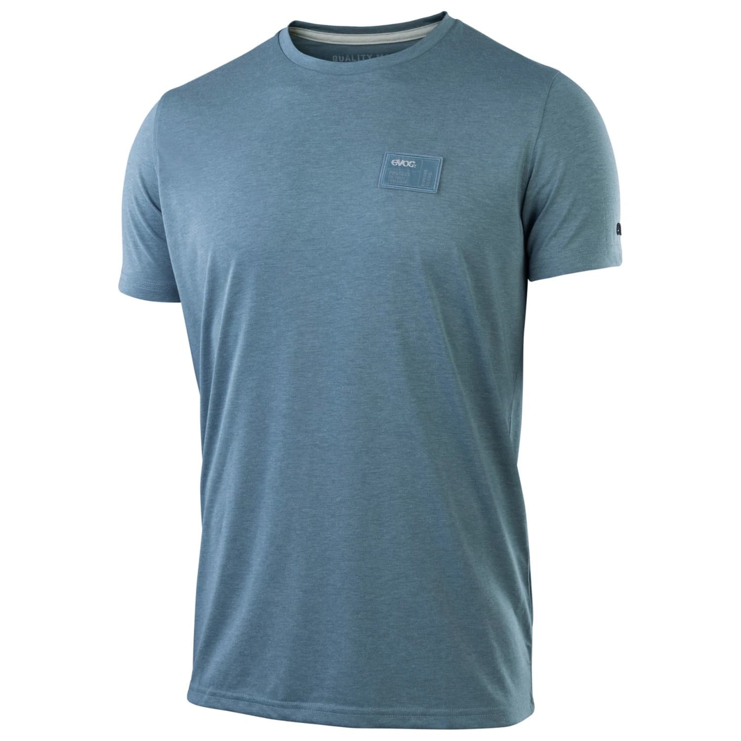 Мъжка фланелка с къс ръкав за колоездене Evoc T-Shirt Dry 701930 Cycling jersey - Steel