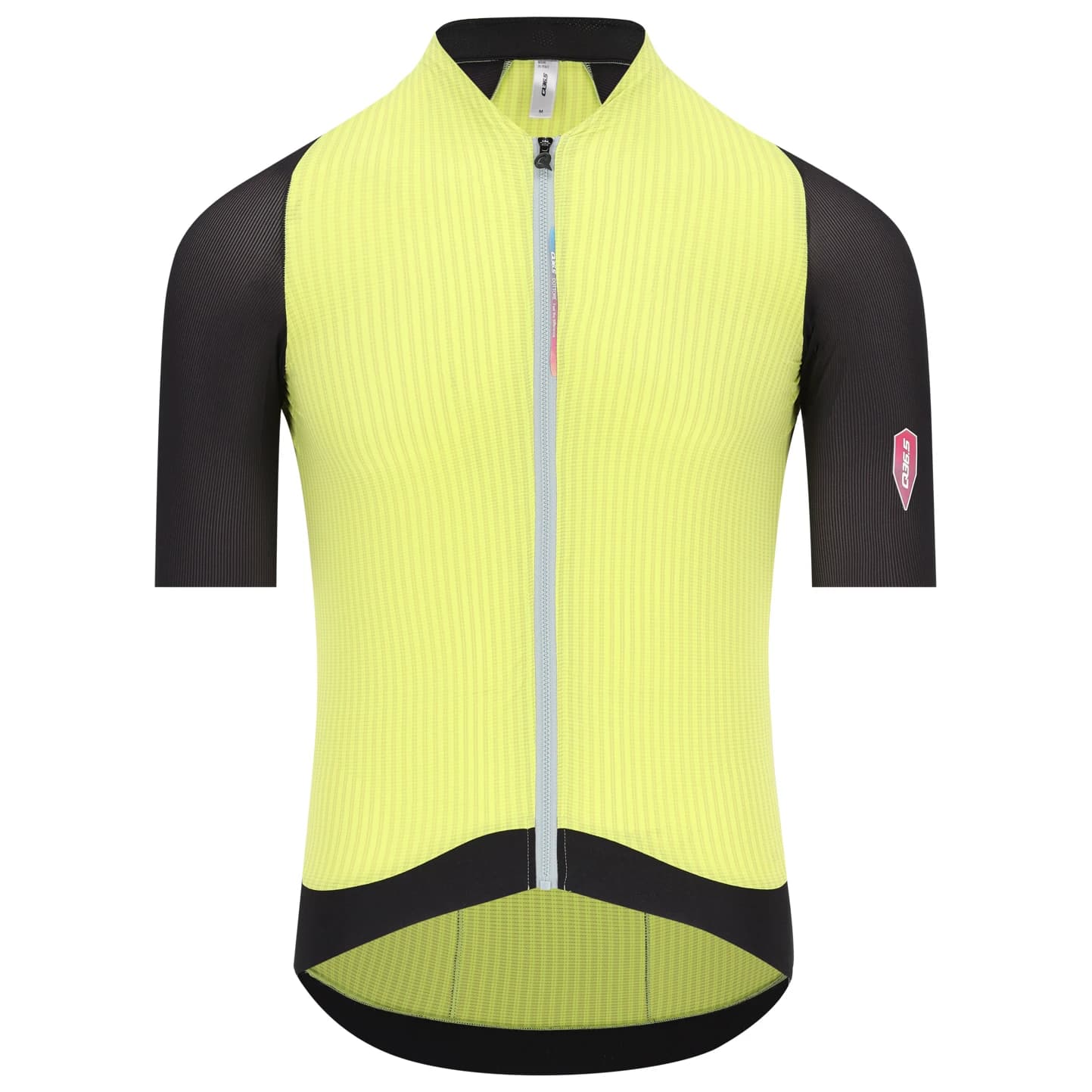 Мъжка фланелка с къс ръкав за колоездене Q36.5 Dottore Clima Pro Jersey Cycling jersey - Lime