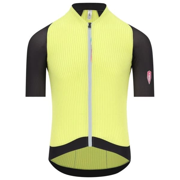 Фланелка с къс ръкав за колоездене Q36.5 Dottore Clima Pro Jersey Cycling jersey - Lime