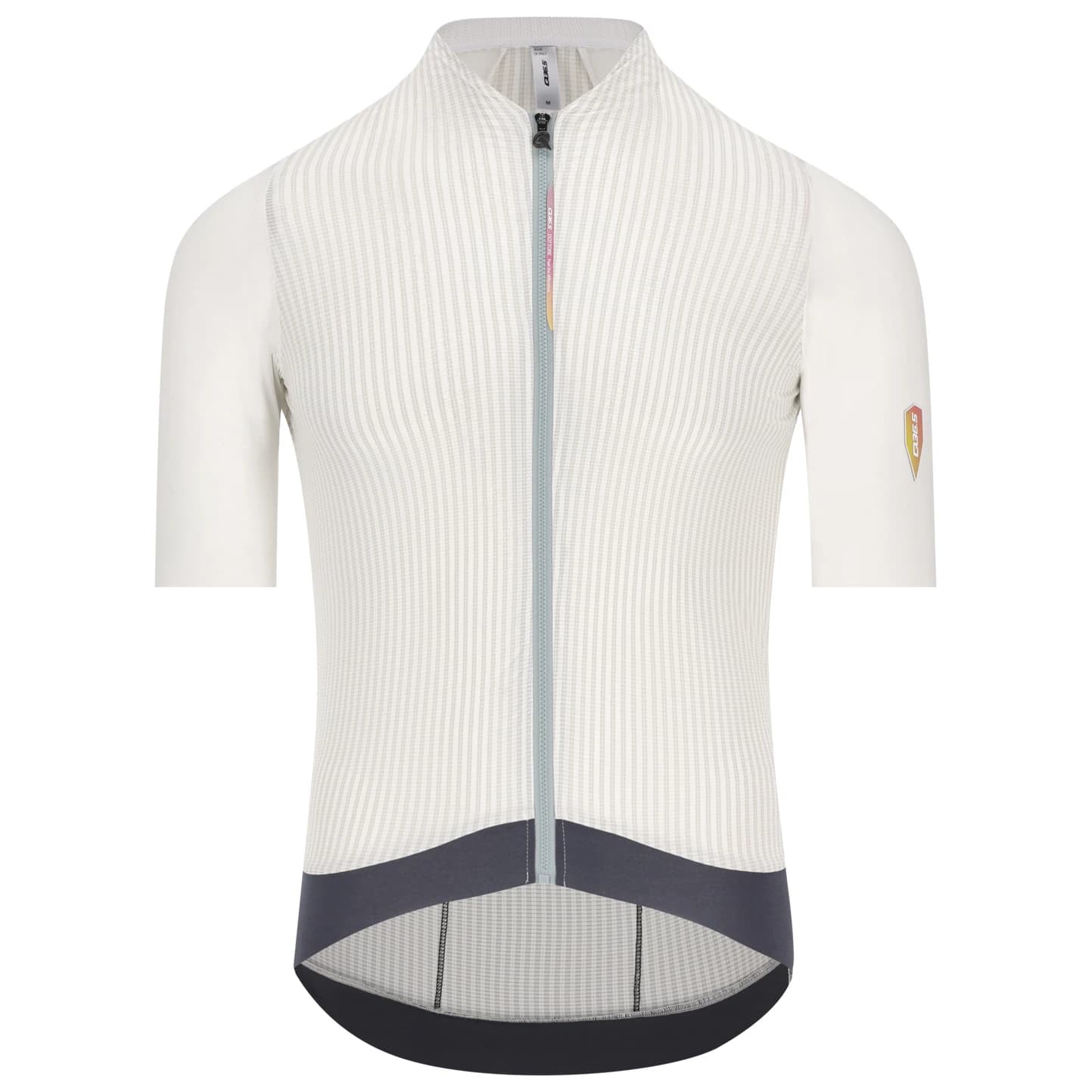 Мъжка фланелка с къс ръкав за колоездене Q36.5 Dottore Clima Pro Jersey Cycling jersey - White