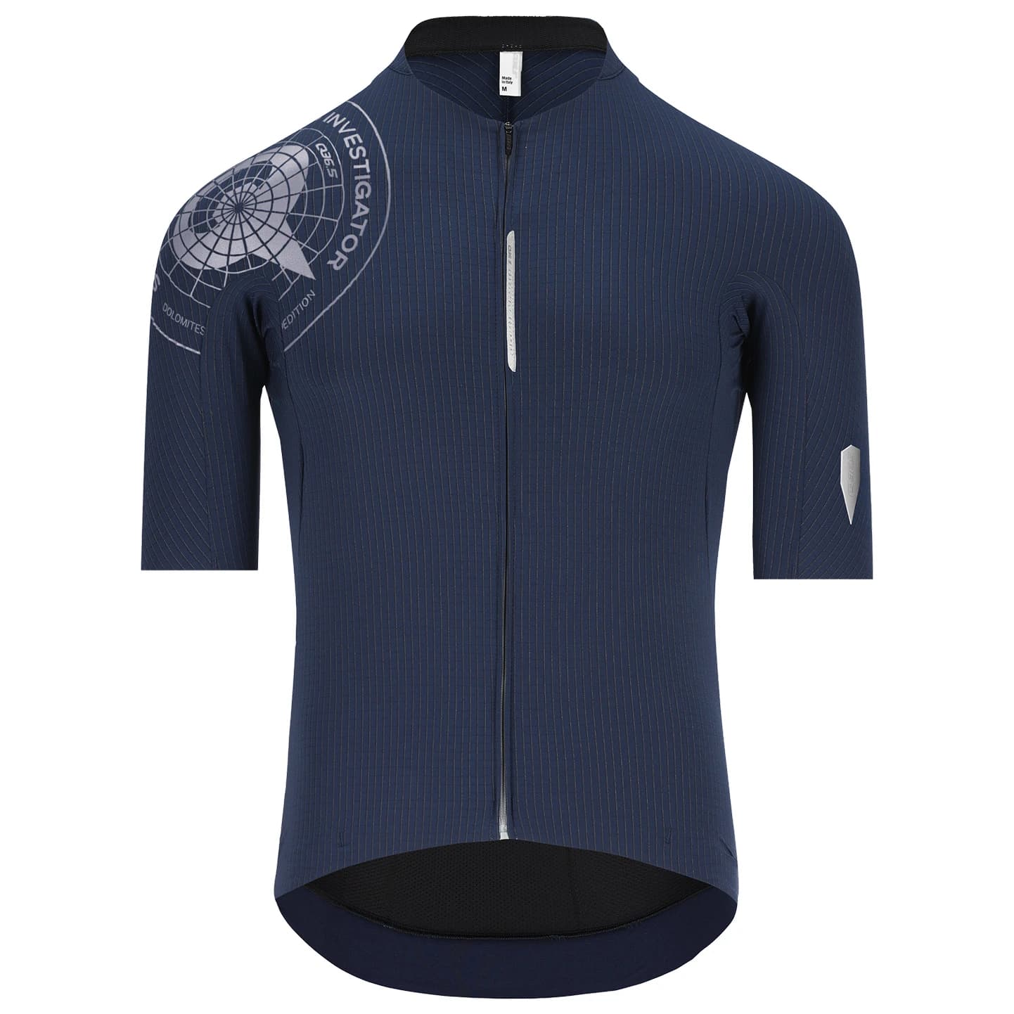 Мъжка фланелка с къс ръкав за колоездене Q36.5 Dottore Pro Research Scientist Jersey Cycling jersey - Nautica Blue