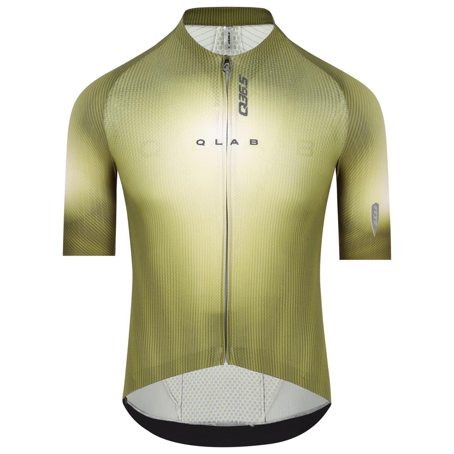 Мъжка фланелка с къс ръкав за колоездене Q36.5 Gregarius Clima Q Lab Jersey Cycling jersey - Drab Green