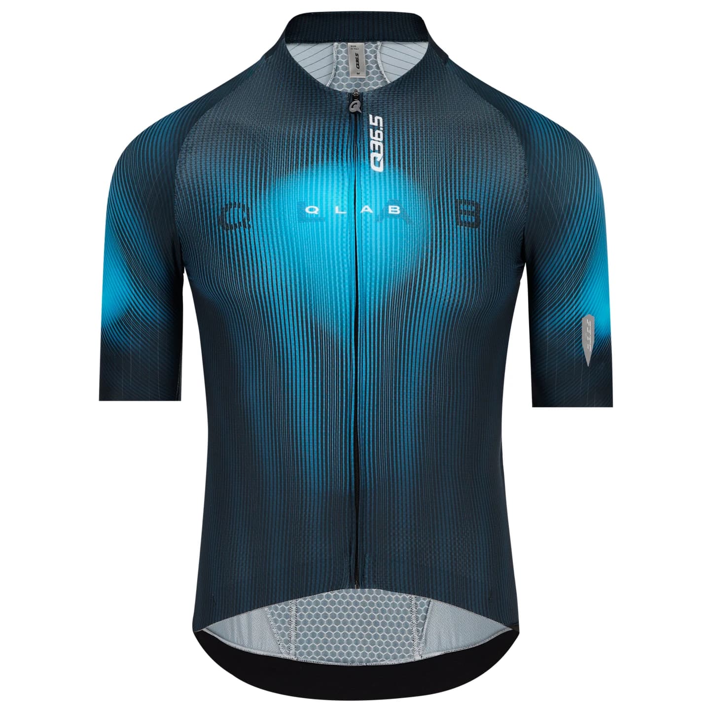 Мъжка фланелка с къс ръкав за колоездене Q36.5 Gregarius Clima Q Lab Jersey Cycling jersey - Nautica Blue