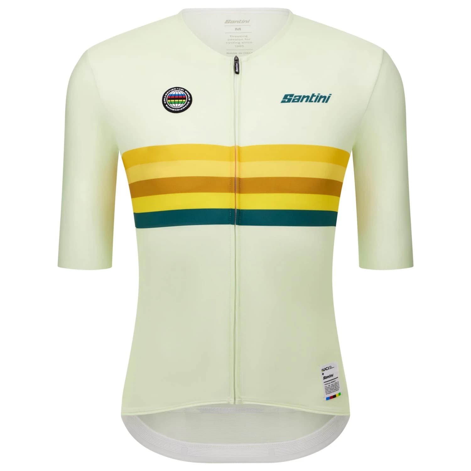 Фланелка с къс ръкав за колоездене Santini UCI World Champion Jersey Cycling jersey - Australia