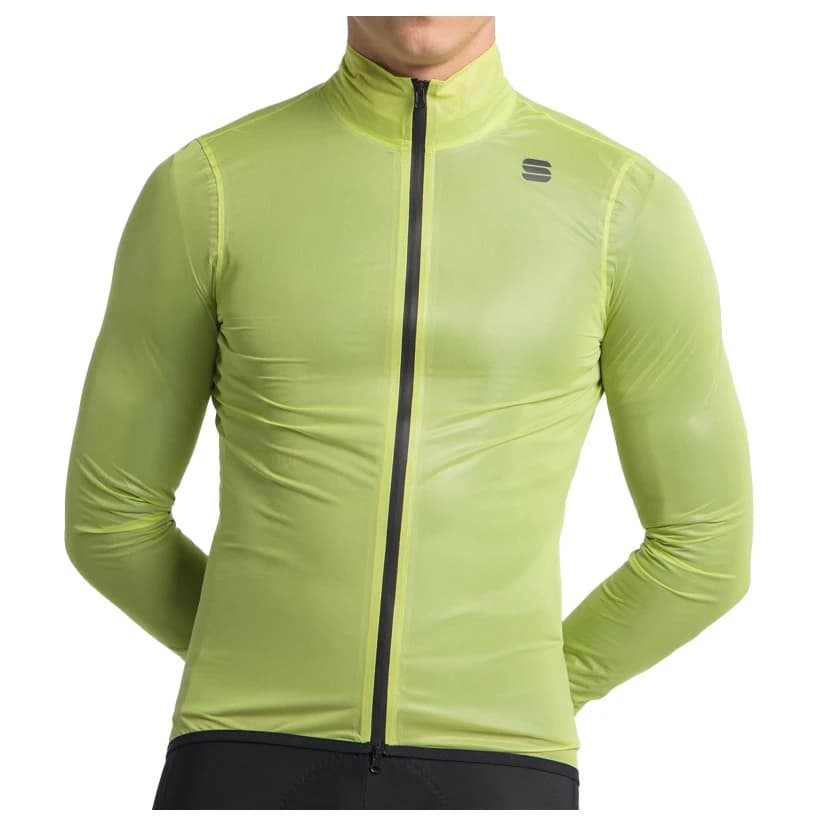 Мъжко водоустойчиво яке за колоездене Sportful Aqua Light Jacket Cycling jacket - Neon Whisper