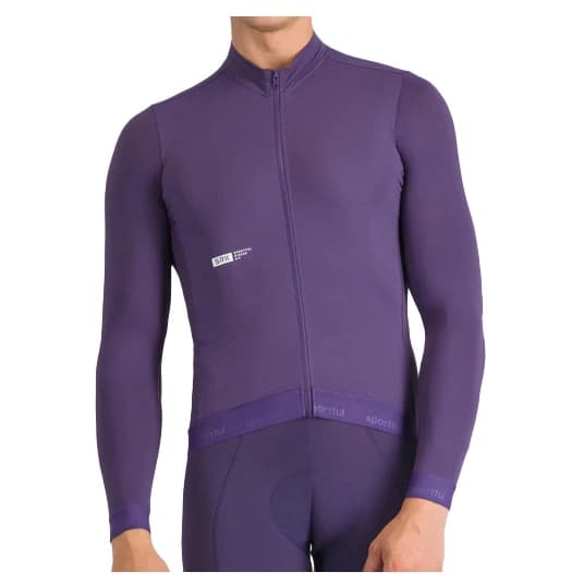 Мъжка фланелка с дълъг ръкав за колоездене Sportful SRK Jersey Long Sleeves Cycling jersey - Galactic Purple