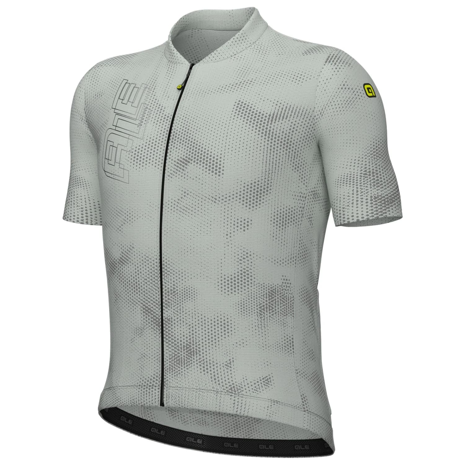Мъжка фланелка с къс ръкав за колоездене Alé PR-E Follow Me 2.0 S/S Jersey Cycling jersey - Hay Green