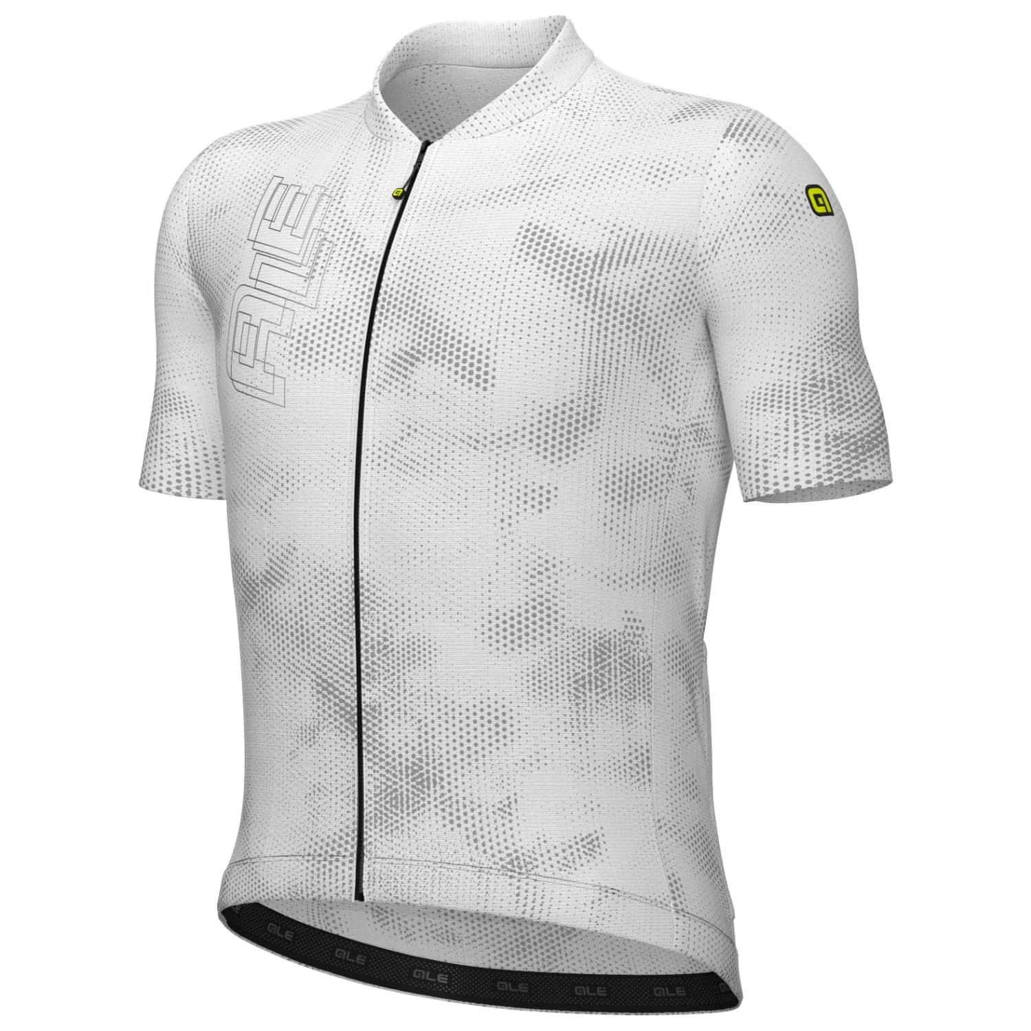 Мъжка фланелка с къс ръкав за колоездене Alé PR-E Follow Me 2.0 S/S Jersey Cycling jersey - White