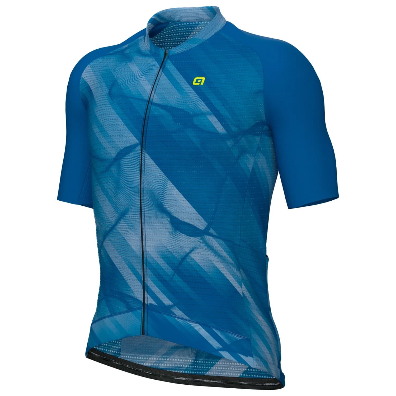 Мъжка фланелка с къс ръкав за колоездене Alé Pragma Crash S/S Jersey Cycling jersey - Ink Blue