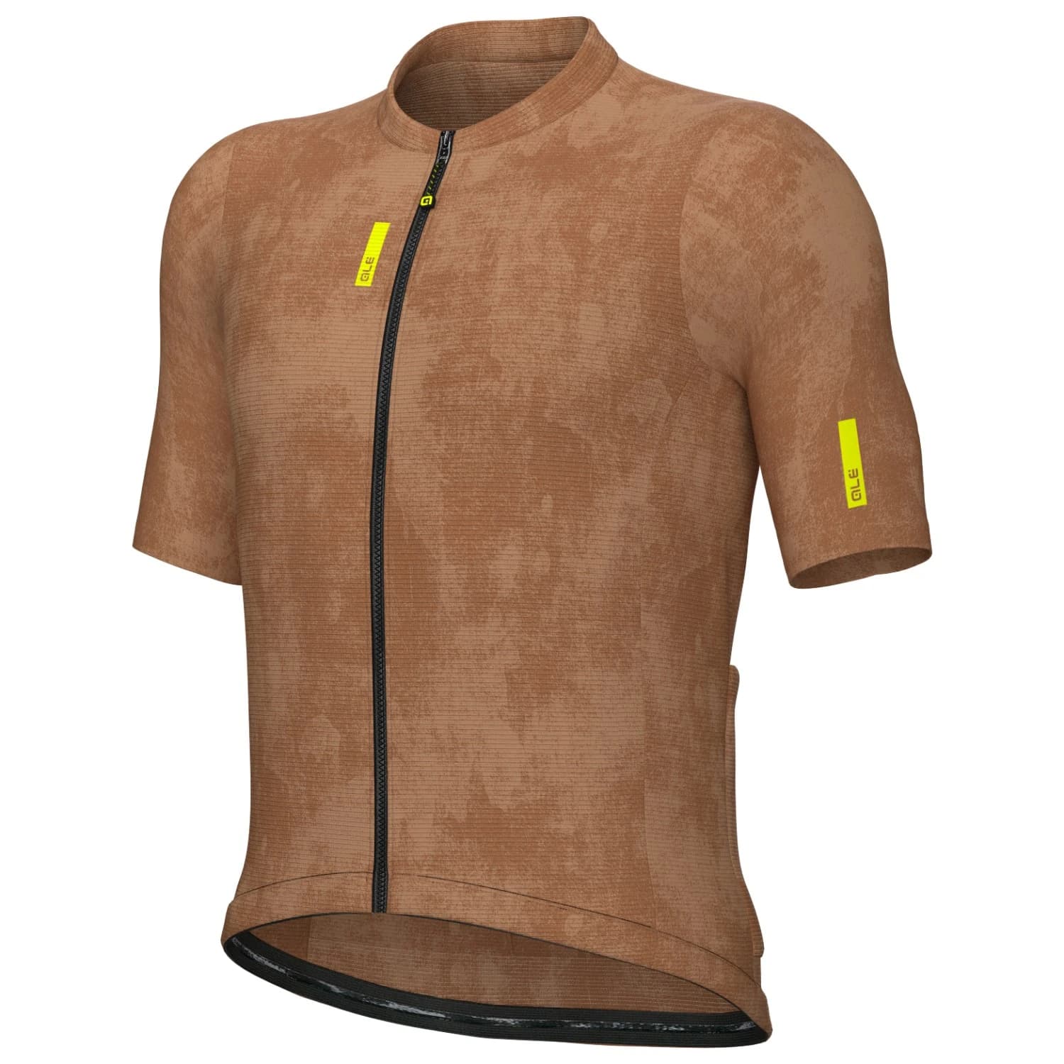 Мъжка фланелка с къс ръкав за колоездене Alé Pragma Crash S/S Jersey Cycling jersey - Suede Colour