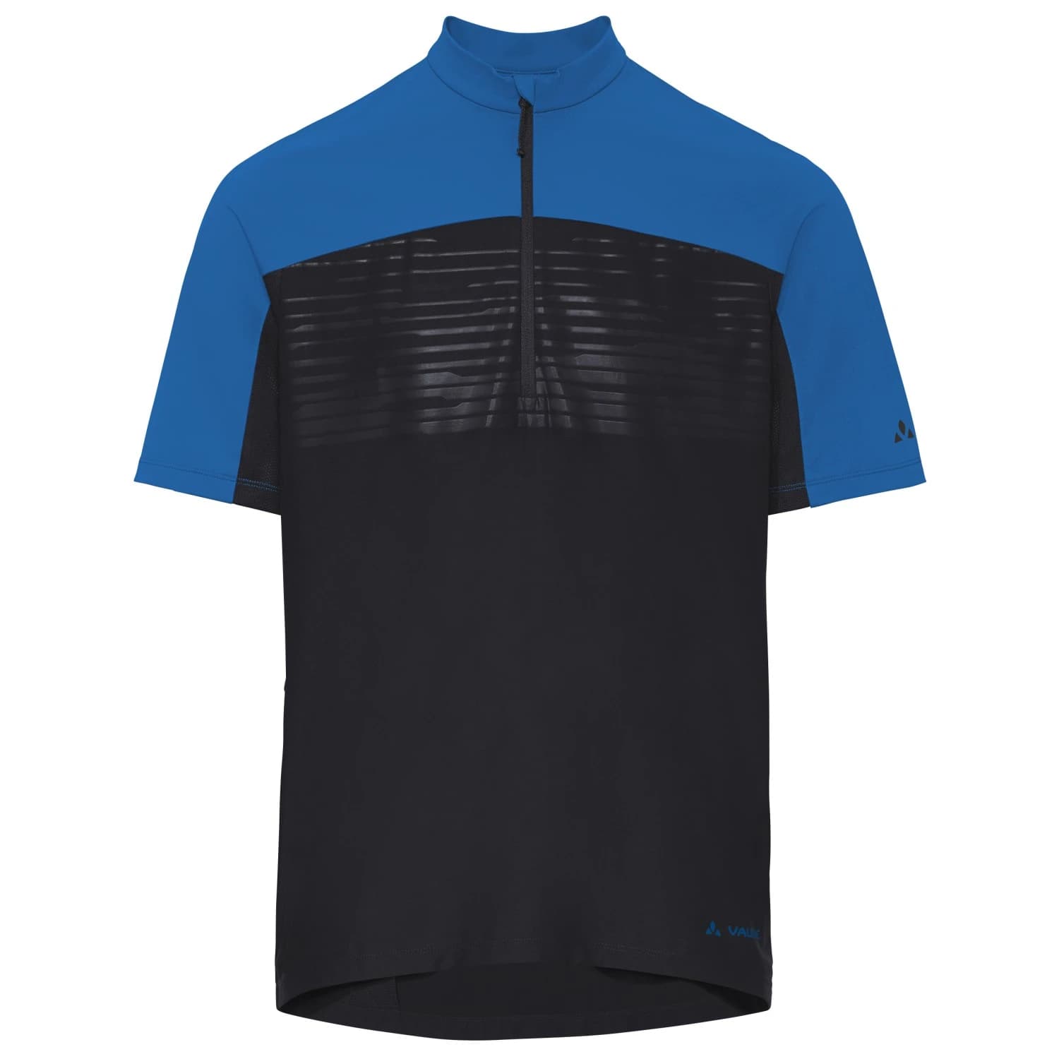 Мъжка фланелка с къс ръкав за колоездене Vaude Qimsa Pro Half Zip Shirt Cycling jersey - Radiate Blue
