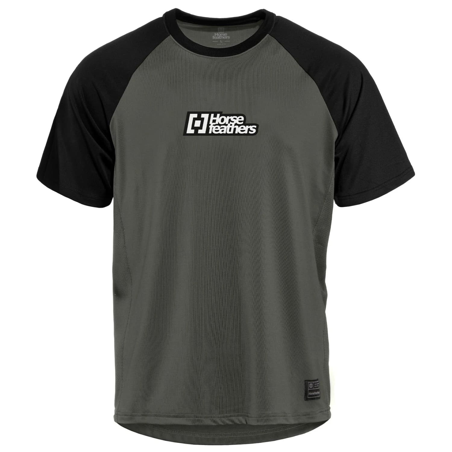 Мъжка фланелка с къс ръкав за колоездене Horsefeathers Spike Bike Jersey Cycling jersey - Chimera / Black