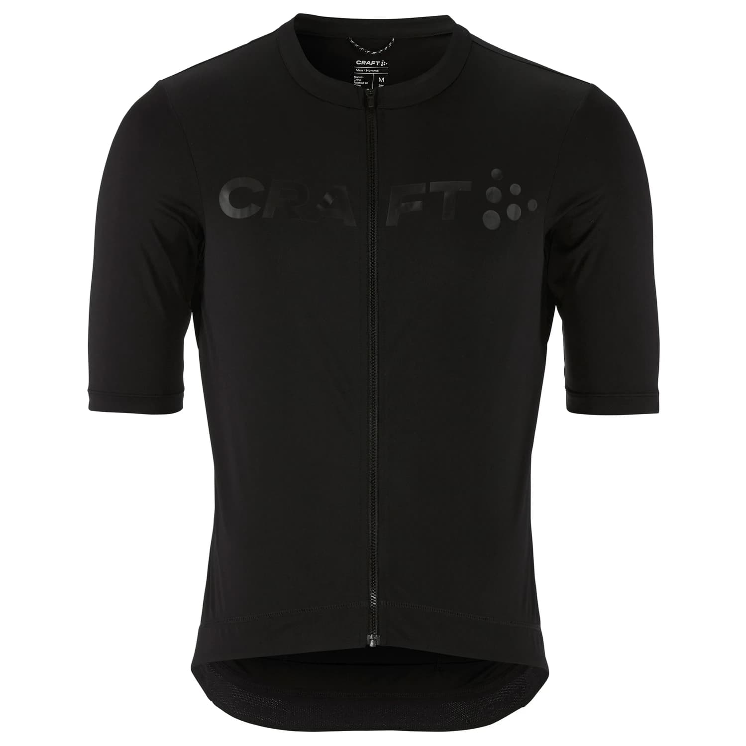 Мъжка фланелка с къс ръкав за колоездене Craft Endur Logo Jersey Cycling jersey - Black