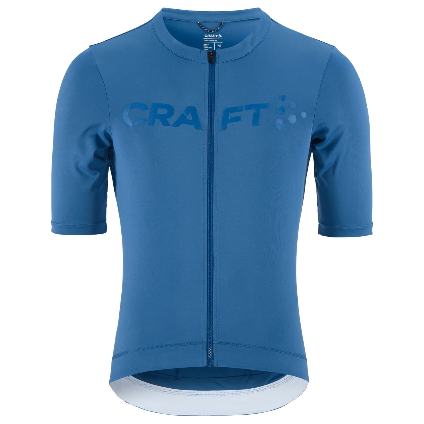 Мъжка фланелка с къс ръкав за колоездене Craft Endur Logo Jersey Cycling jersey - Water
