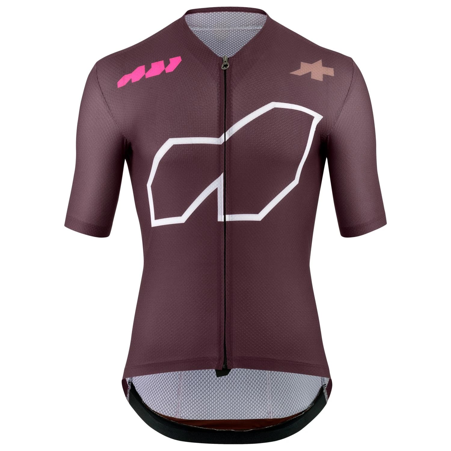 Мъжка фланелка с къс ръкав за колоездене ASSOS Equipe R Jersey We Are The A Cycling jersey - Panic Red