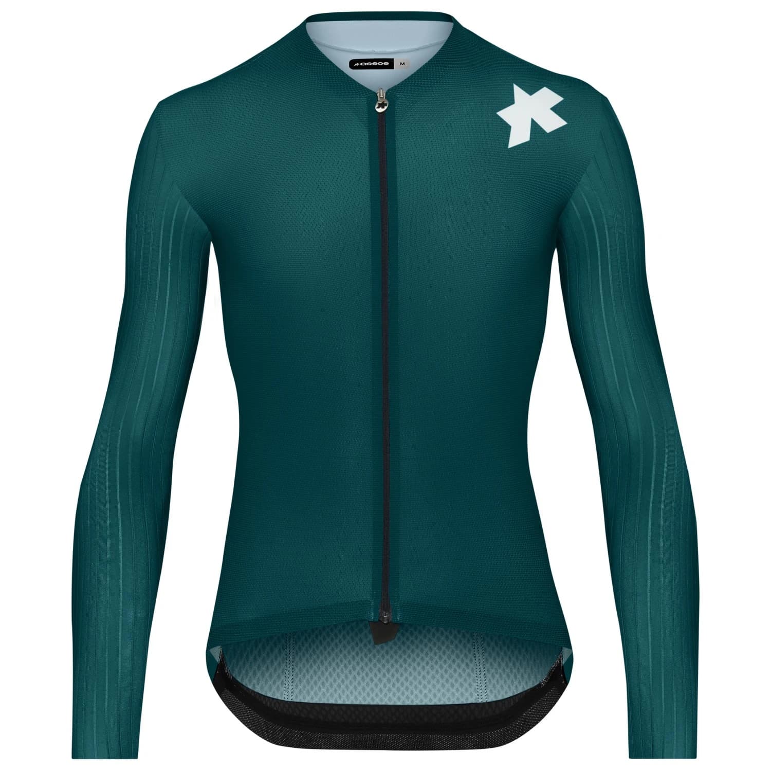 Мъжка фланелка с дълъг ръкав за колоездене ASSOS Equipe RS L/S Jersey S11 Cycling jersey - Deep Petrol