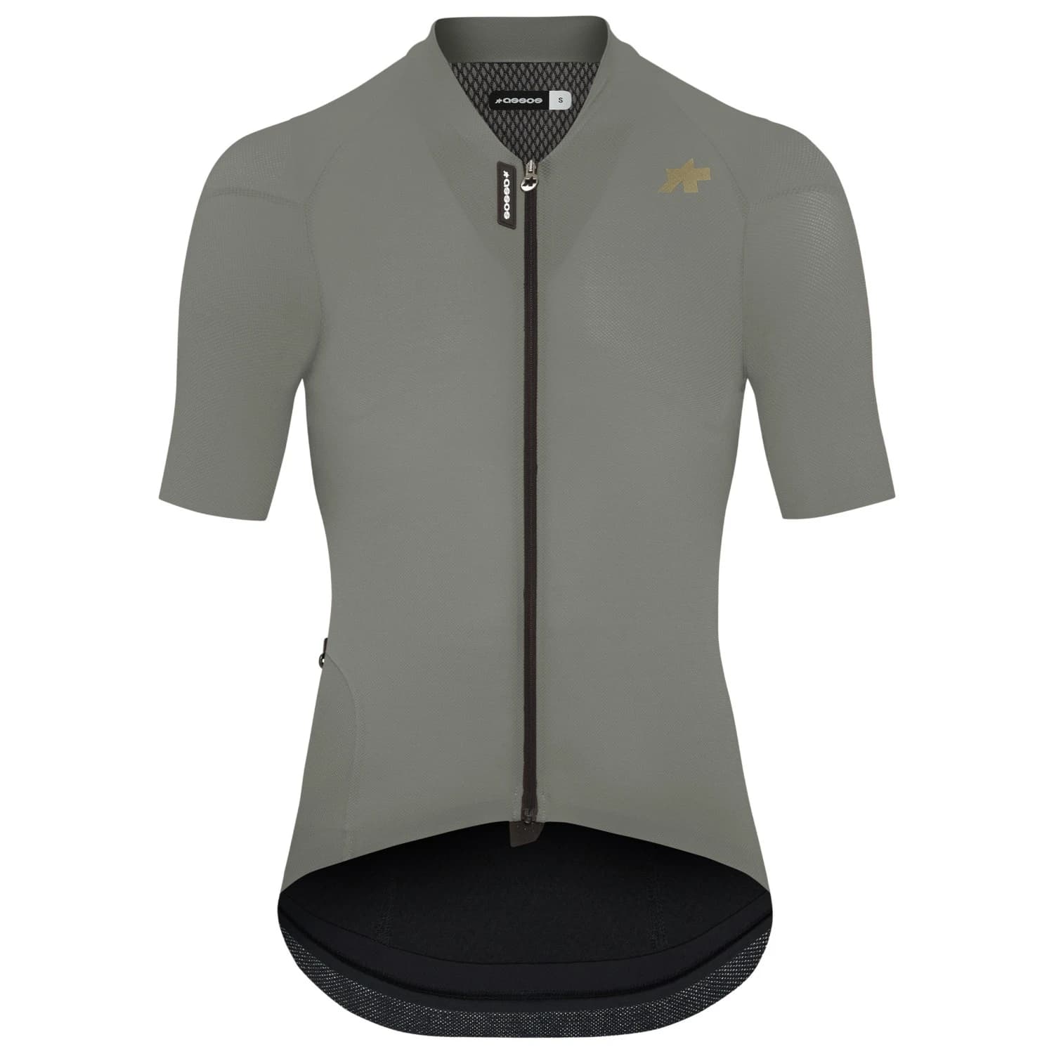 Мъжка фланелка с къс ръкав за колоездене Assos Mille GTO Jersey S11 Cycling jersey - Edge Green