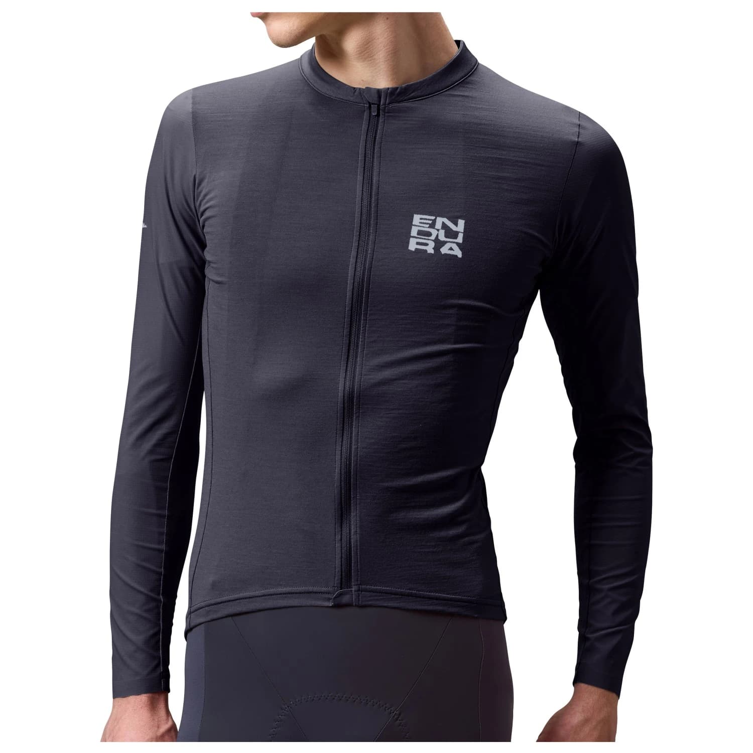 Фланелка с дълъг ръкав за колоездене Endura AllTrack Ride L/S Jersey Cycling jersey - Carbon Grey
