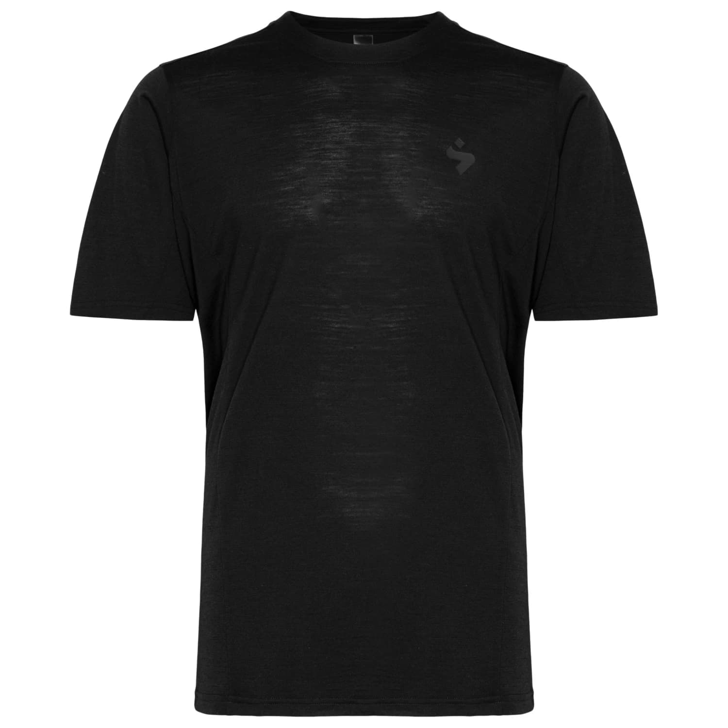 Мъжка фланелка с къс ръкав за колоездене Sweet Protection Hunter II Woolmix T-Shirt Cycling jersey - Black