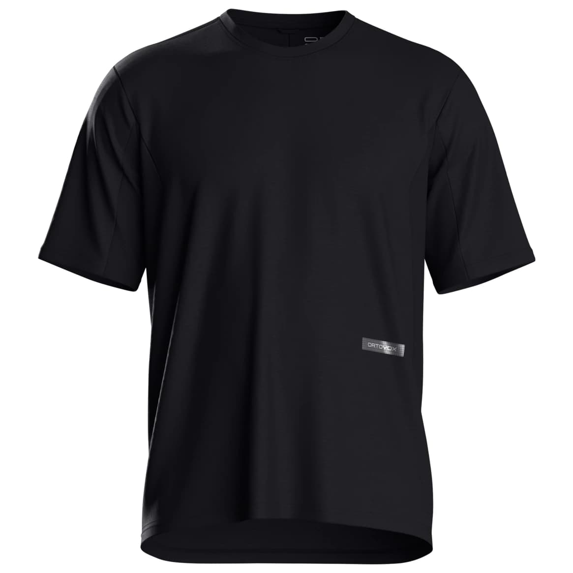 Мъжка фланелка с къс ръкав за колоездене Ortovox Sequence Free Jersey T-Shirt Cycling jersey - Black Raven