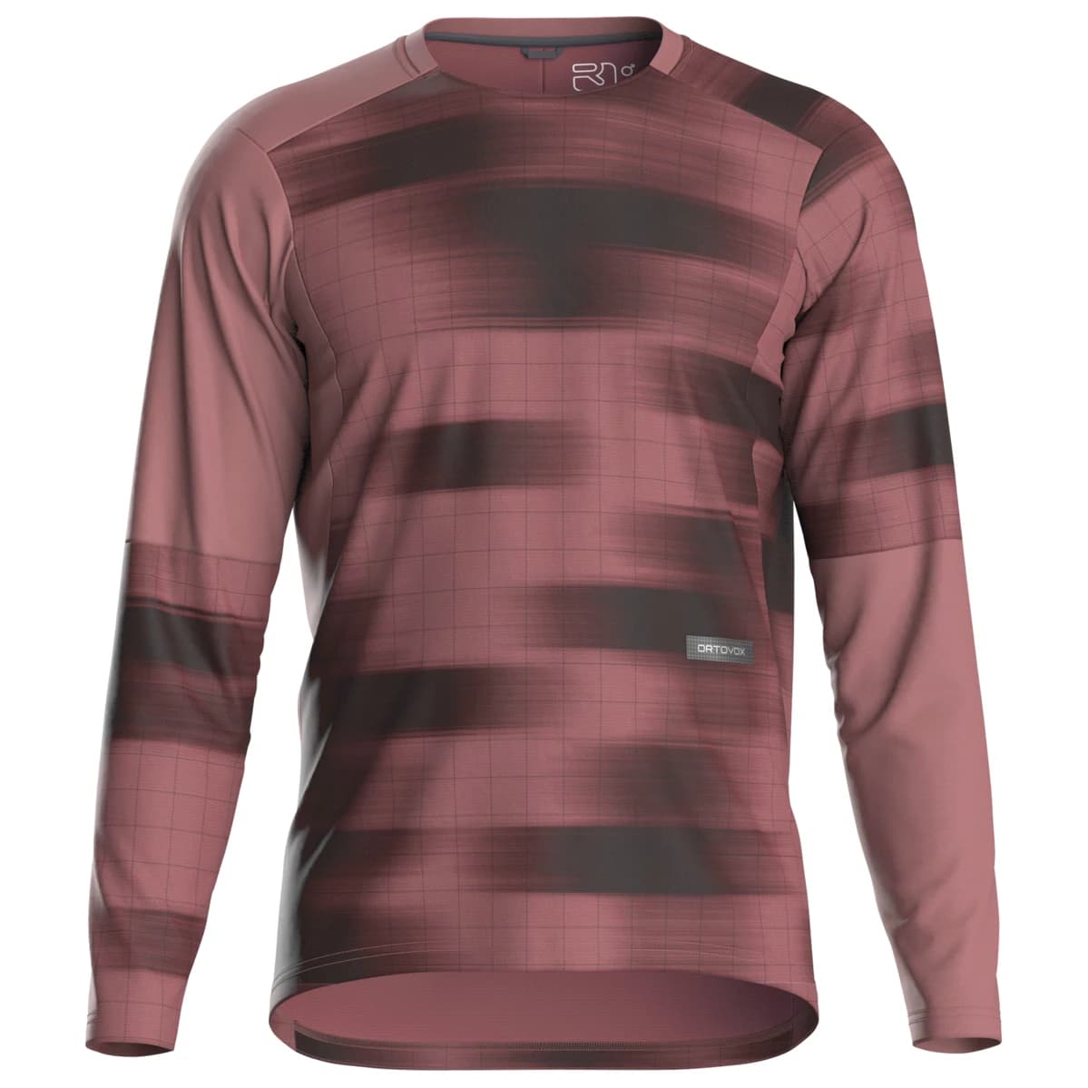 Мъжка фланелка с дълъг ръкав за колоездене Ortovox Sequence Trail Jersey L/S Cycling jersey - Chestnut