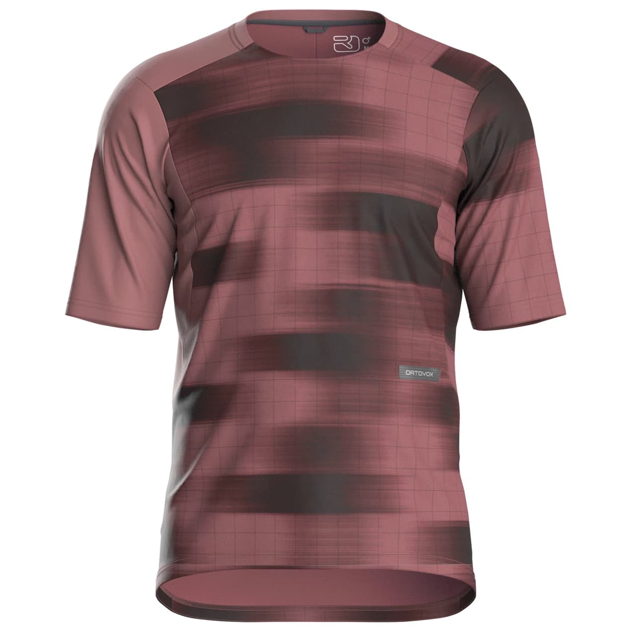 Мъжка фланелка с къс ръкав за колоездене Ortovox Sequence Trail Jersey T-Shirt Cycling jersey - Chestnut