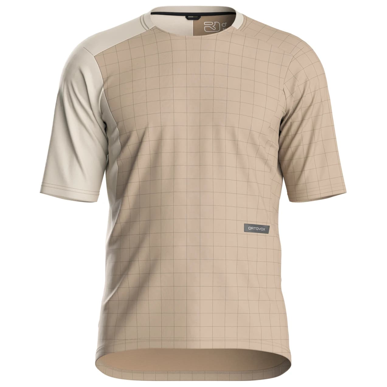 Фланелка с къс ръкав за колоездене Ortovox Sequence Trail Jersey T-Shirt Cycling jersey - Dark Linen