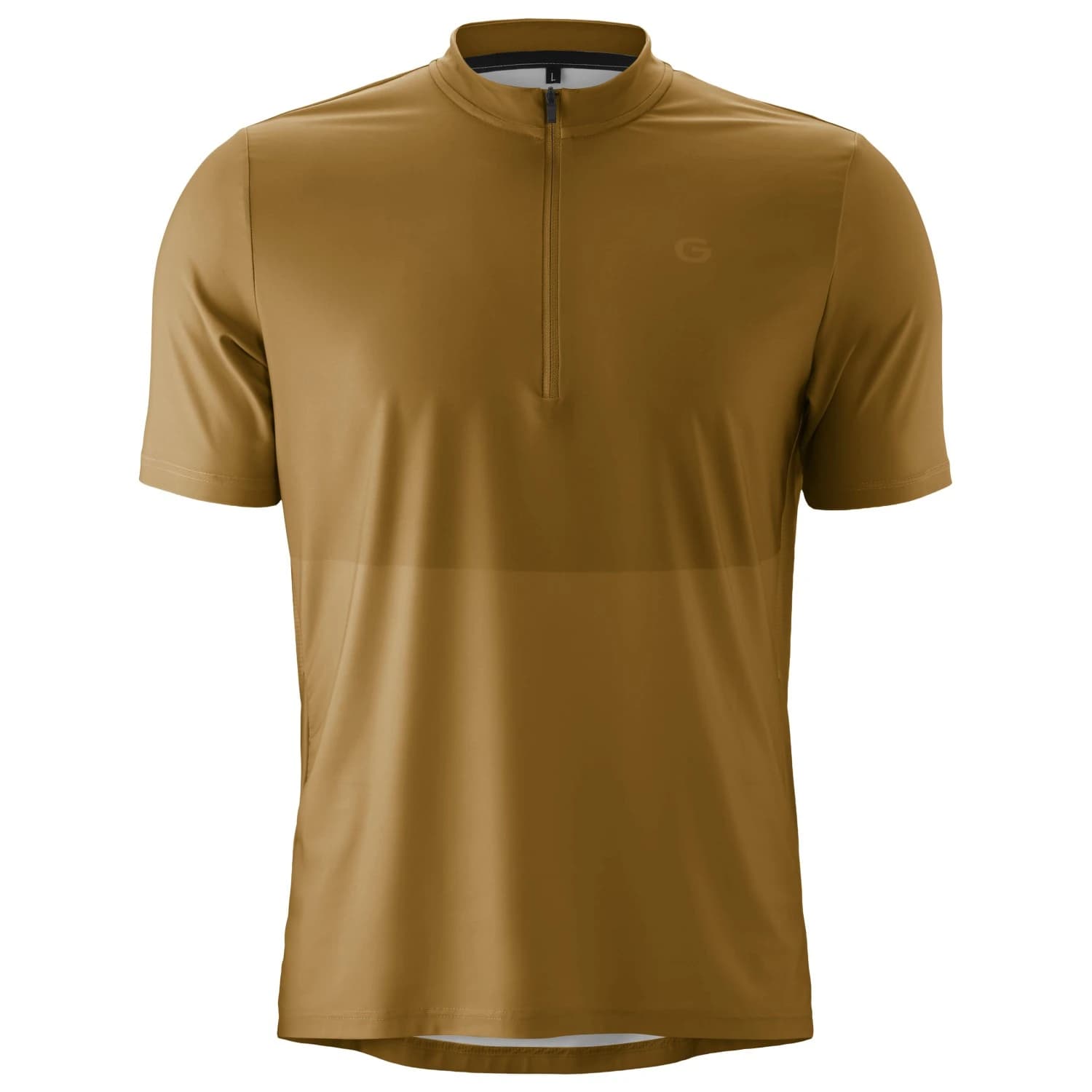 Мъжка фланелка с къс ръкав за колоездене Gonso Adventure Jersey Halfzip Cycling jersey - Baked Pretzel