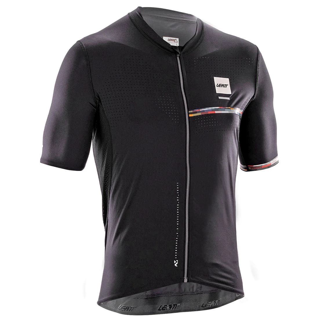 Мъжка фланелка с дълъг ръкав за колоездене Leatt MTB Endurance 5.0 Jersey Cargo Cycling jersey - Black
