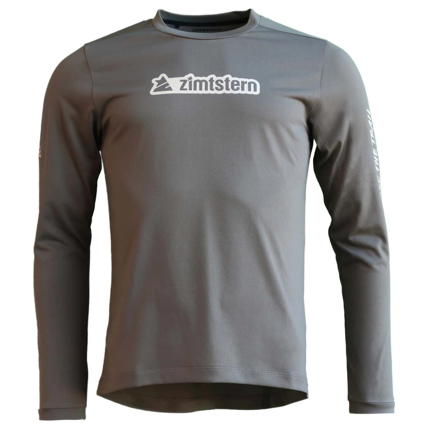 Мъжка фланелка с дълъг ръкав за колоездене Zimtstern Corez MTB Shirt L/S Cycling jersey - Veti Green