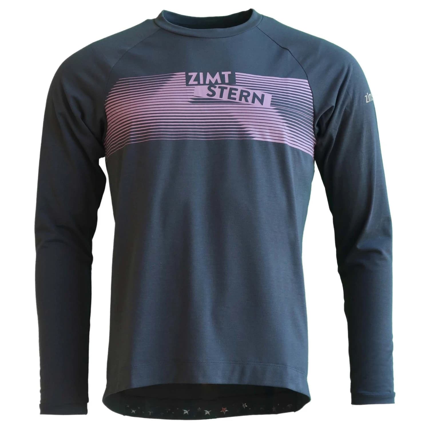 Мъжка фланелка с дълъг ръкав за колоездене Zimtstern Spunz Shirt L/S Cycling jersey - Dark Navy